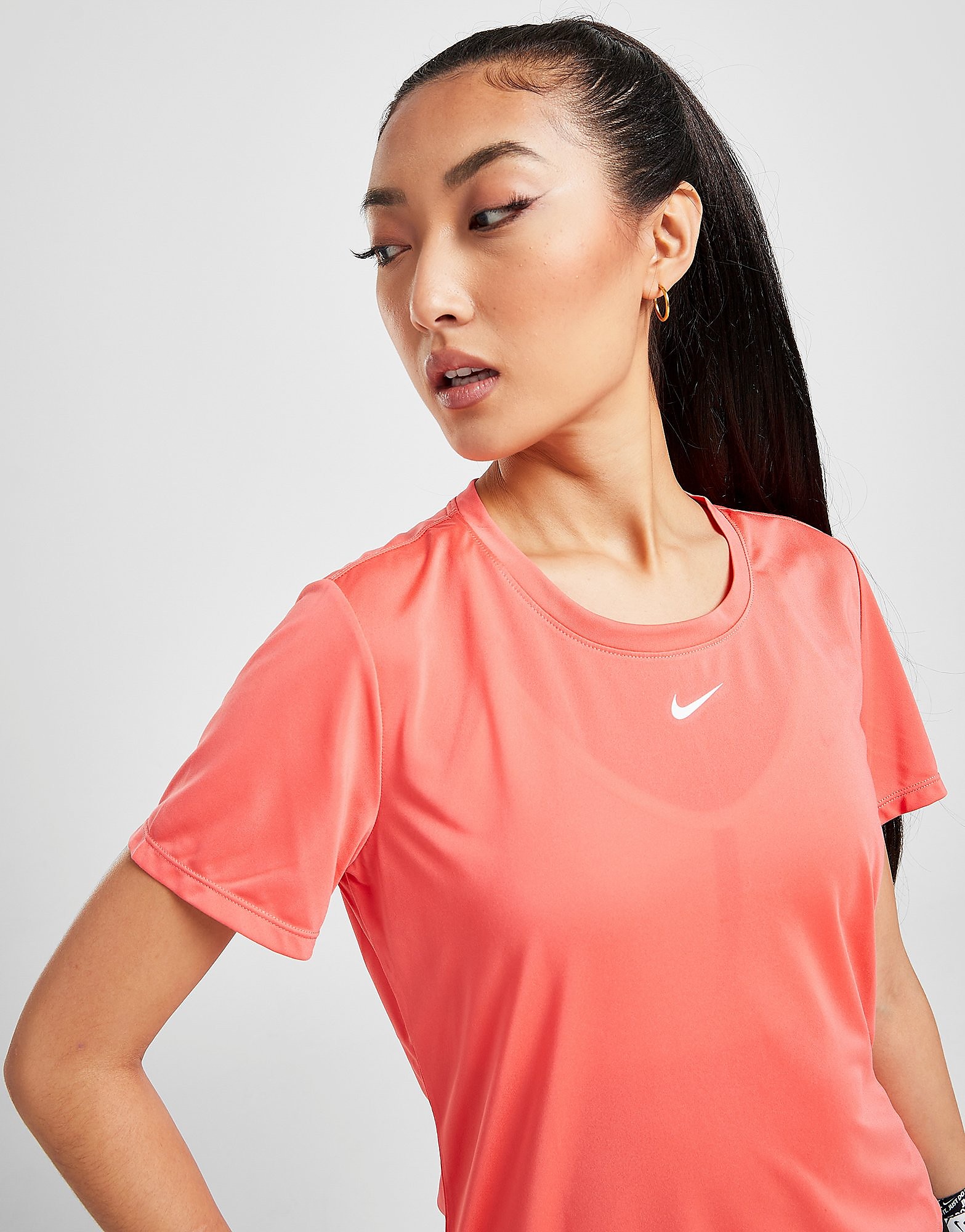 

Nike Training One Core T-Shirt - Magic Ember/White - Womens, Magic Ember/White