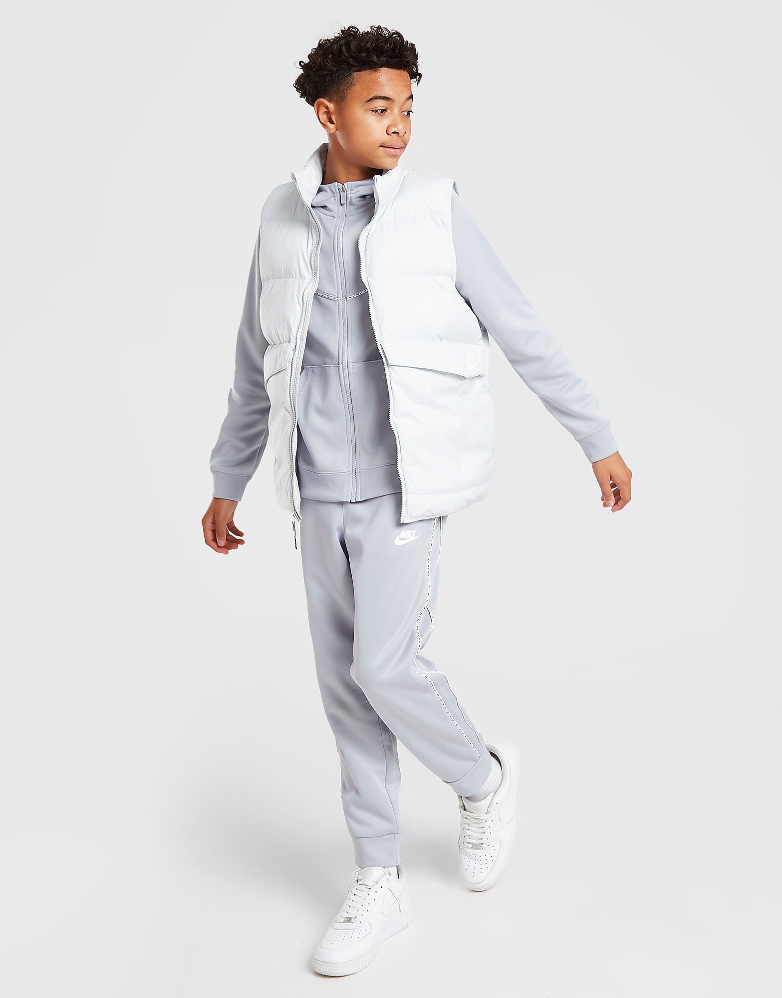 

Nike Sportswear Padded Vest Junior - Photon Dust/White - Kids, Photon Dust/White