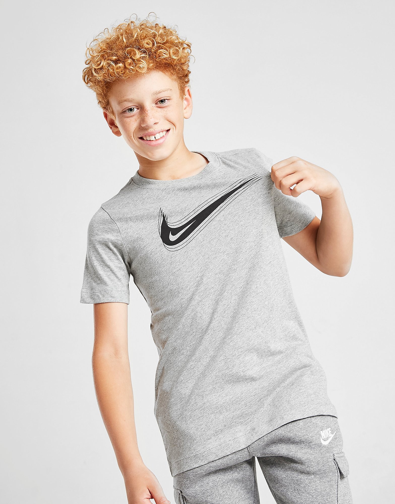 

Nike Swoosh T-Shirt Junior - Grey - Kids, Grey