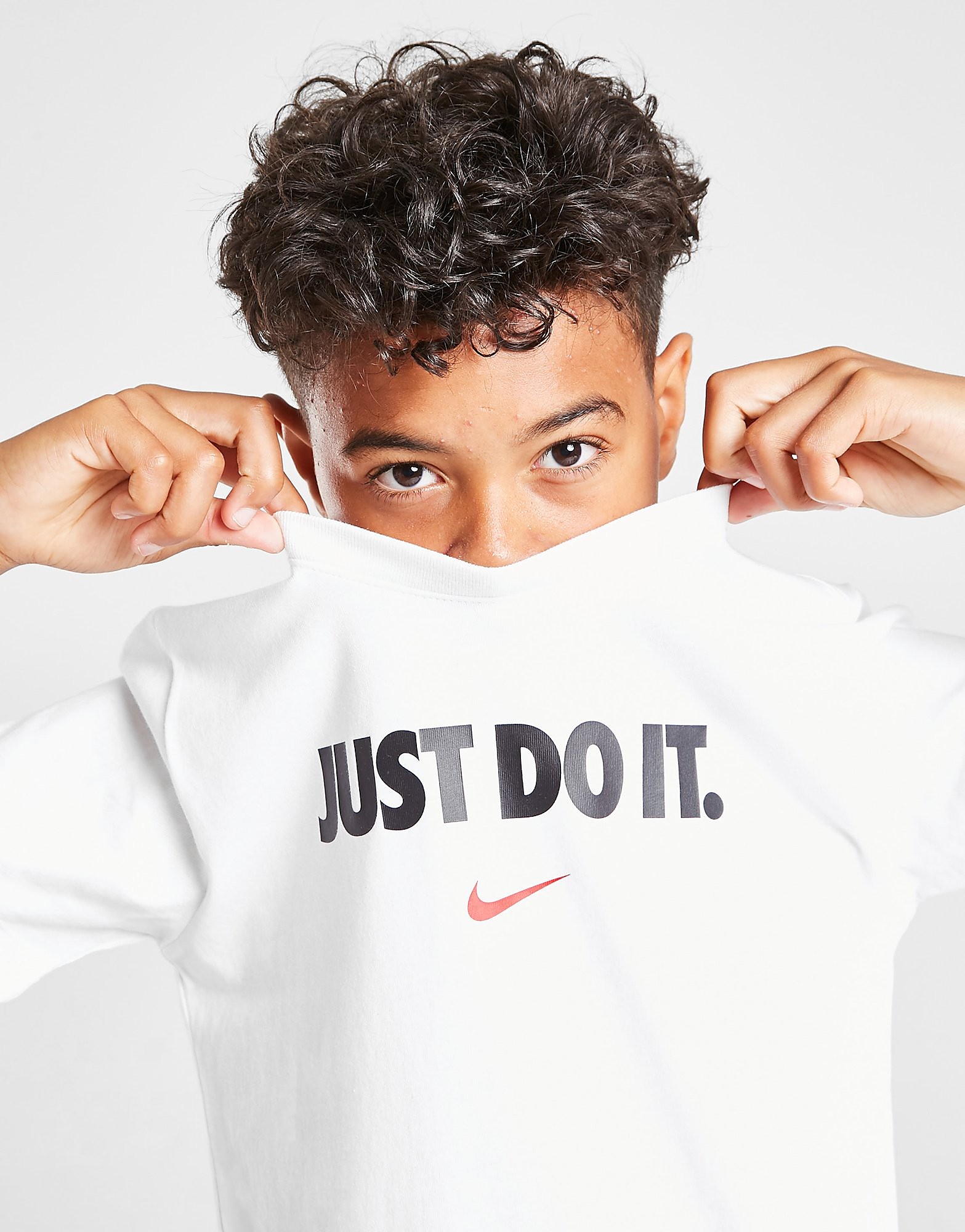 

Nike Just Do It T-Shirt Junior - White - Kids, White
