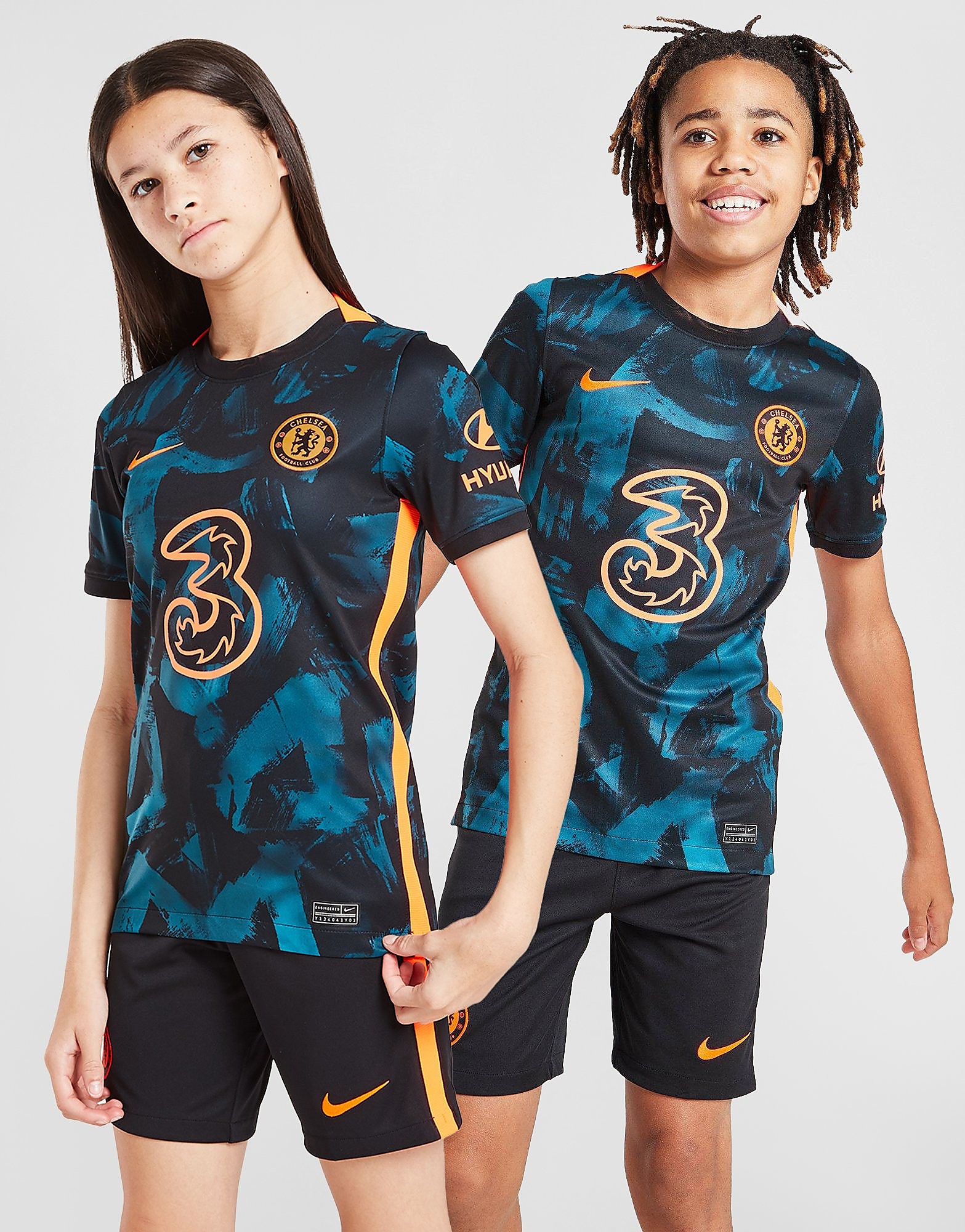 

Nike Chelsea FC 2021/22 Third Shirt Junior - Black - Kids, Black