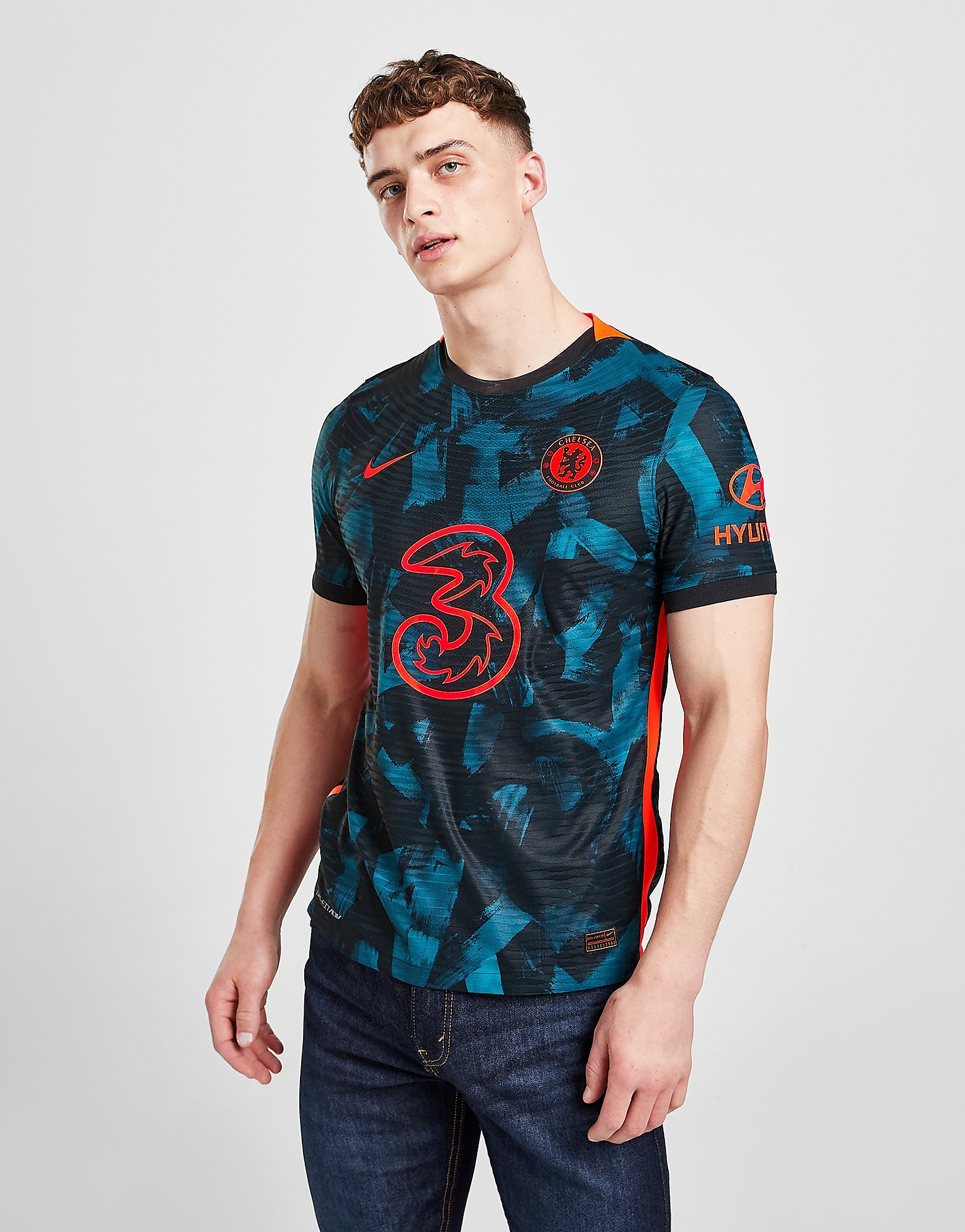 

Nike Chelsea FC 2021/22 Third Match Shirt - Blustery/Hyper Crimson/Hyper Crimson - Mens, Blustery/Hyper Crimson/Hyper Crimson