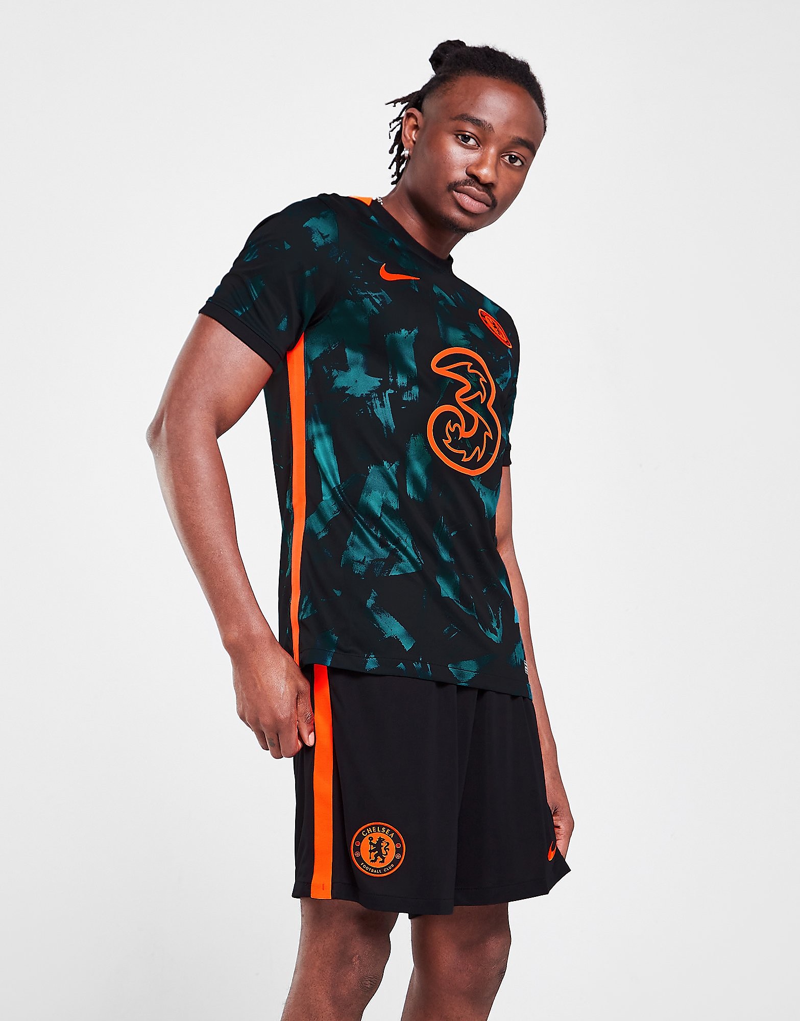 

Nike Chelsea FC 2021/22 Third Shorts - Black/Hyper Crimson - Mens, Black/Hyper Crimson