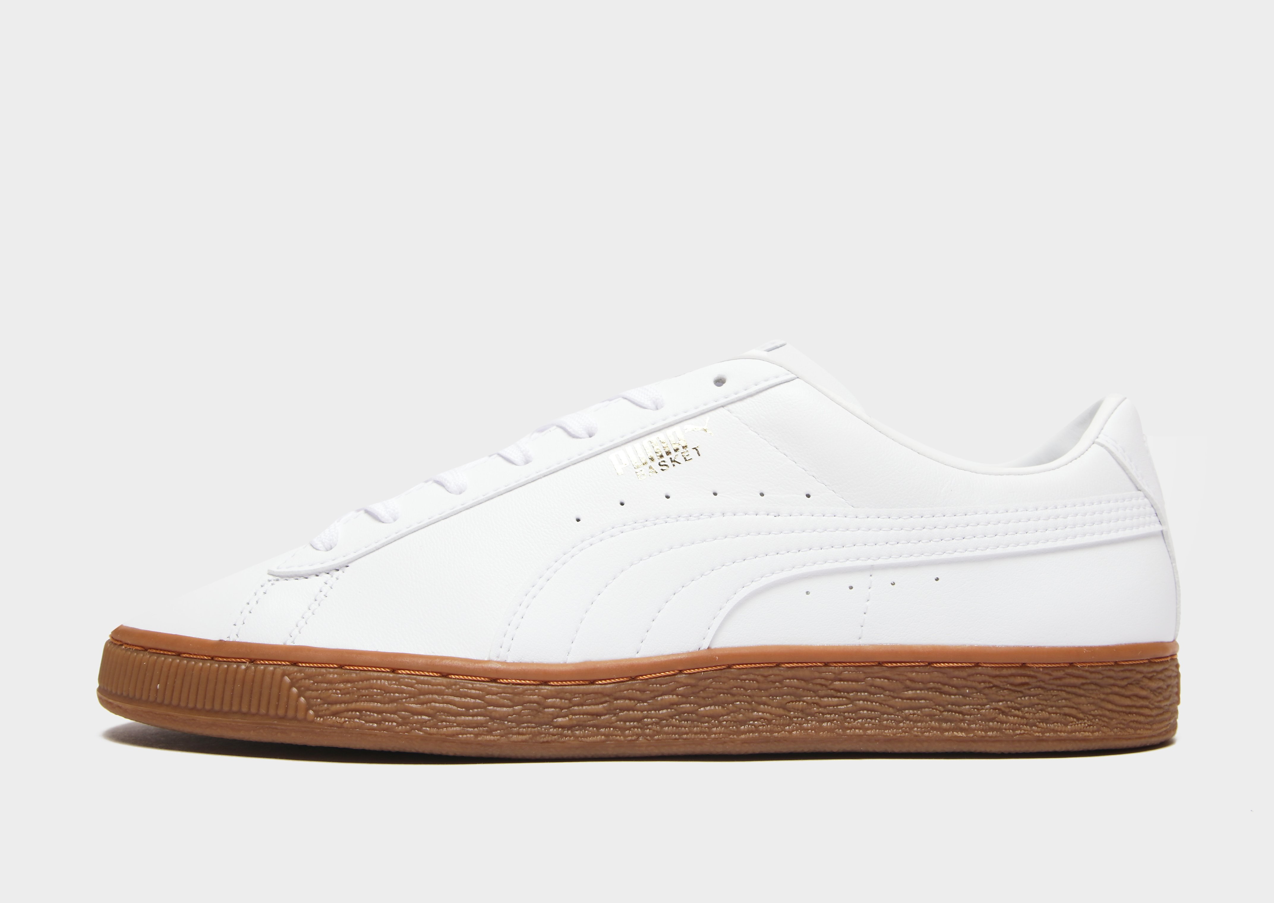 

Puma Basket Classic Leather - White - Mens, White