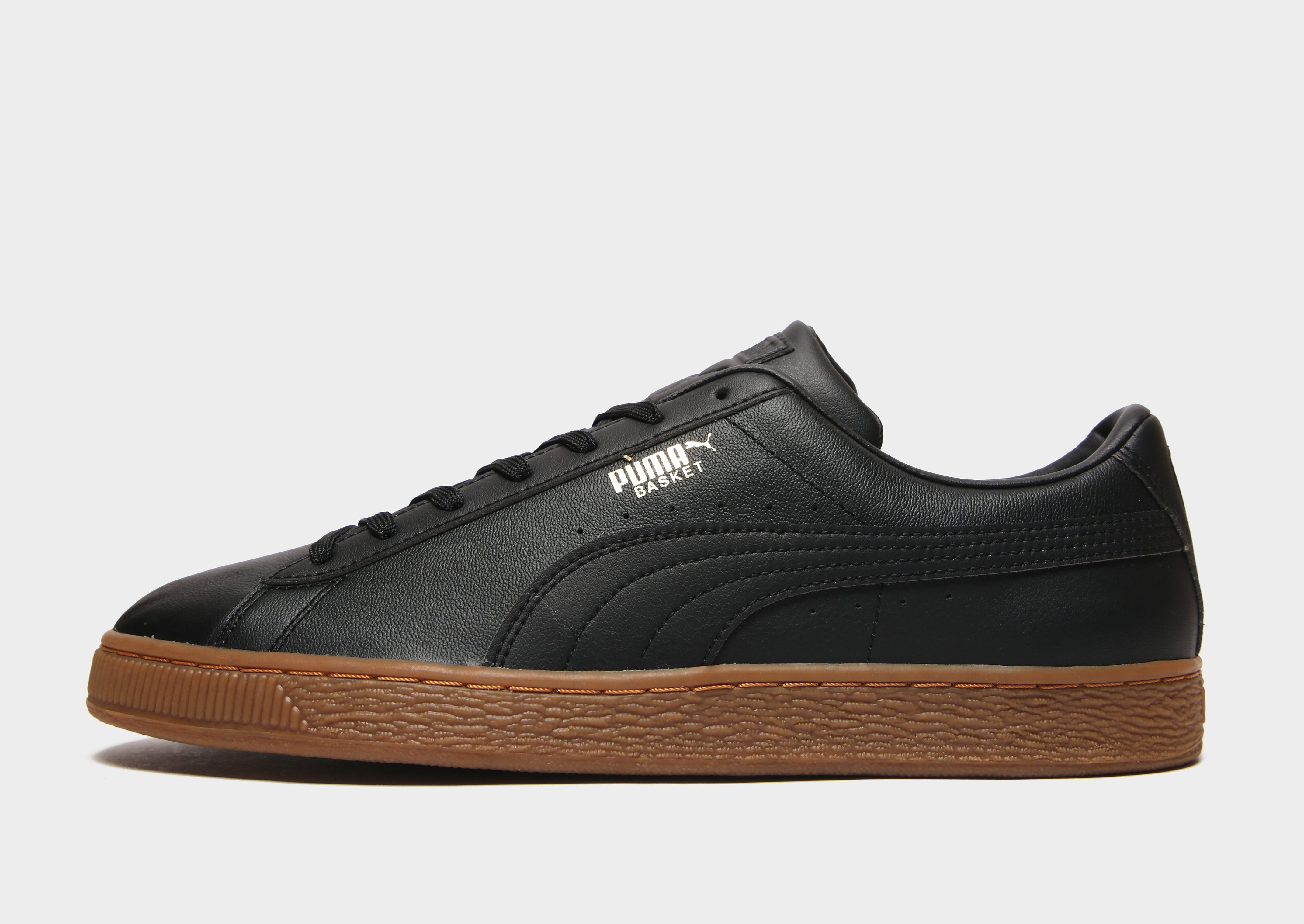 

Puma Basket Classic Leather - Black - Mens, Black