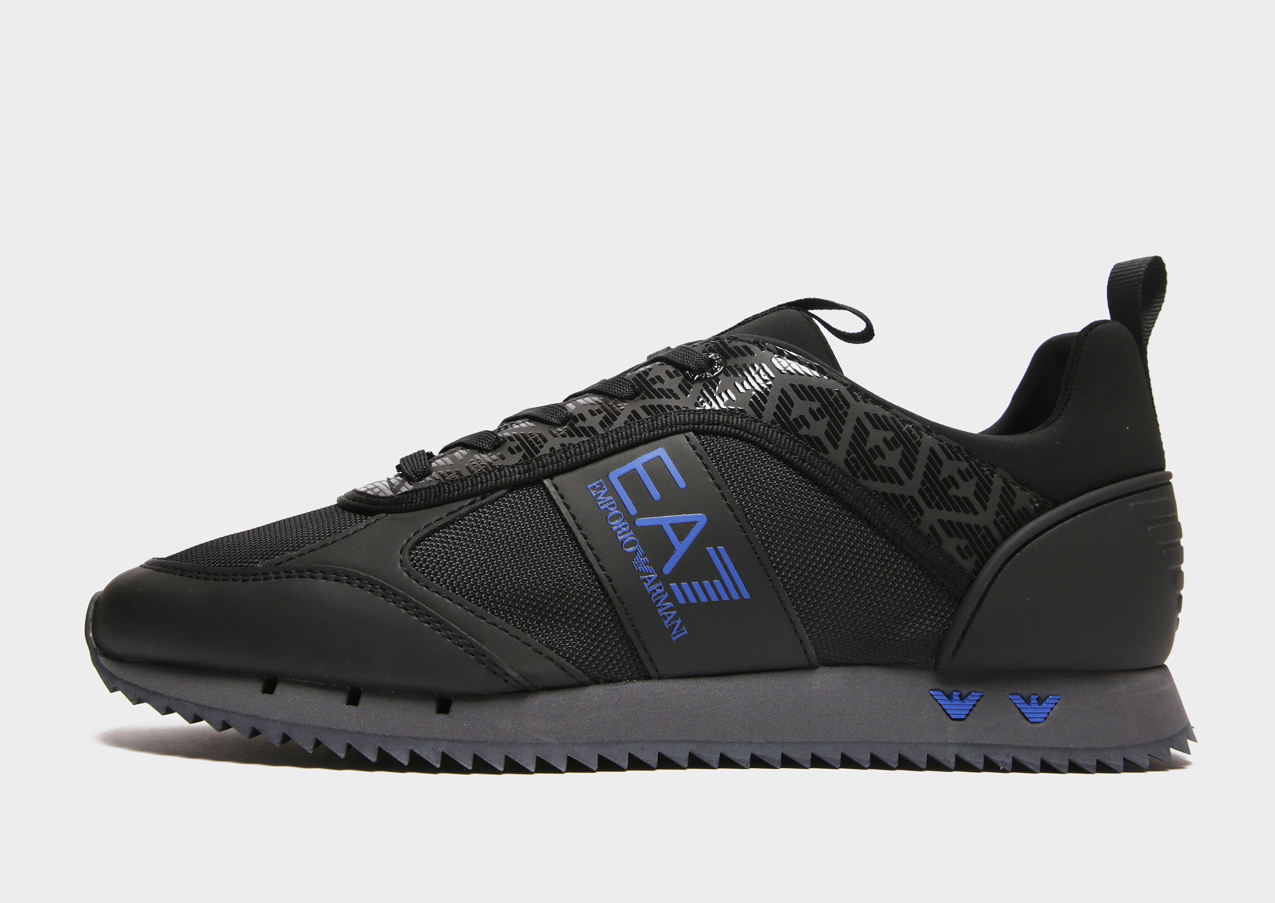 Emporio Armani EA7 B&W Laces - Only at JD - Black - Mens, Black