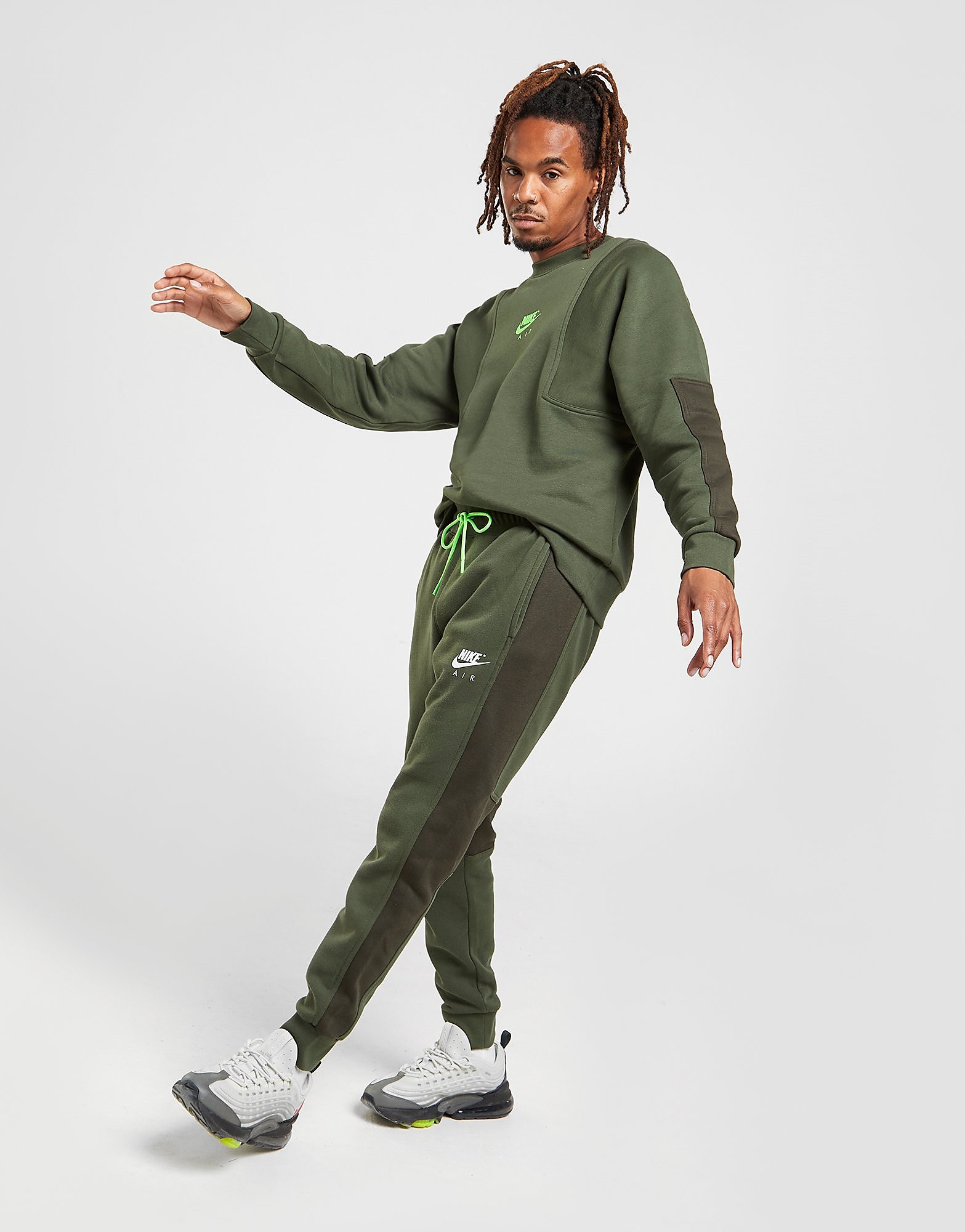 

Nike Air Joggers - Carbon Green/Sequoia/White - Mens, Carbon Green/Sequoia/White