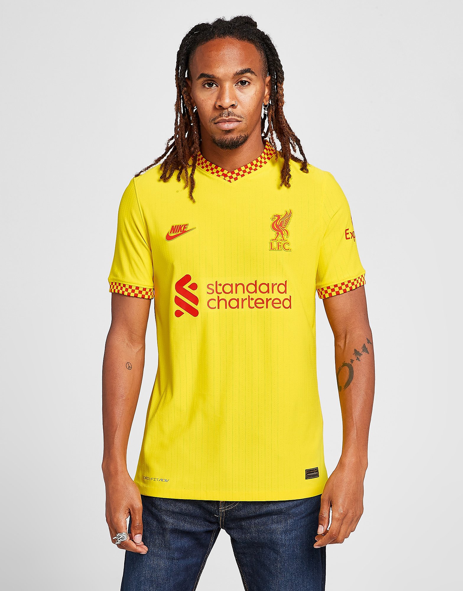

Nike Liverpool FC 2021/22 Match Third Shirt - Chrome Yellow/Rush Red - Mens, Chrome Yellow/Rush Red