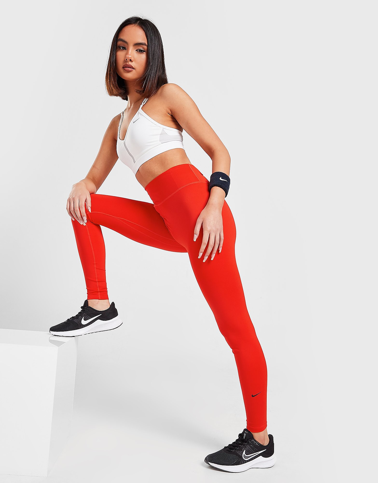 

Nike Training One Tights - Chile Red/Black - Womens, Chile Red/Black
