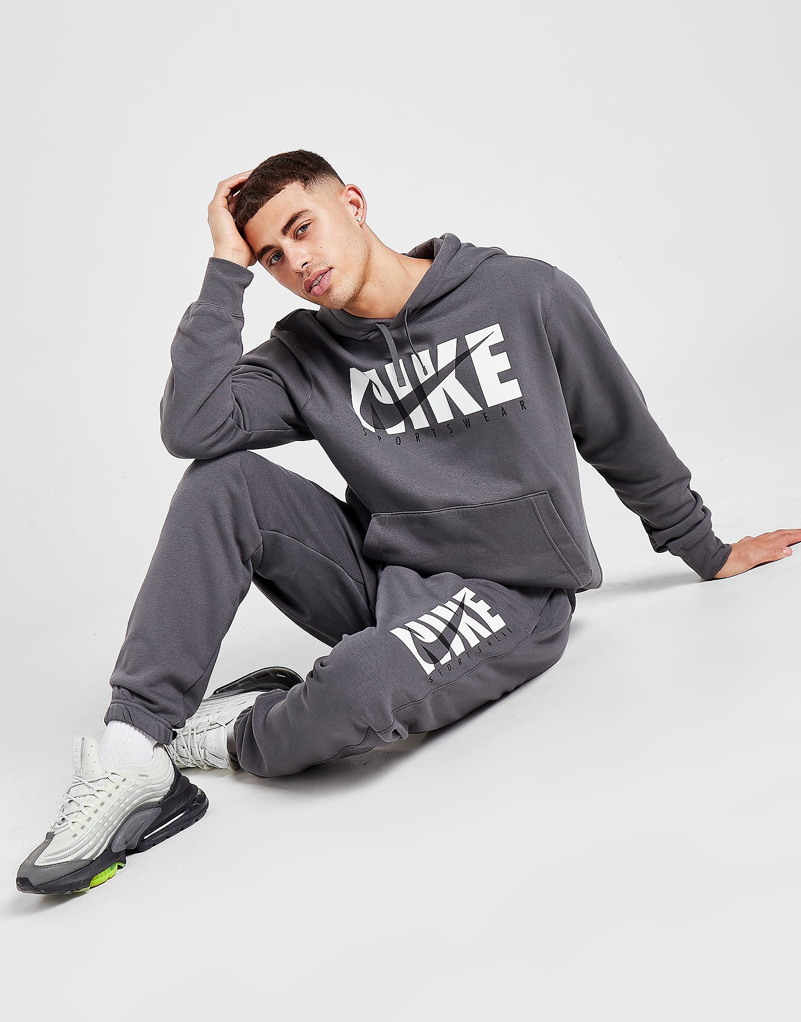 

Nike Club Sportswear Tracksuit - Only at JD - Iron Grey/Iron Grey - Mens, Iron Grey/Iron Grey