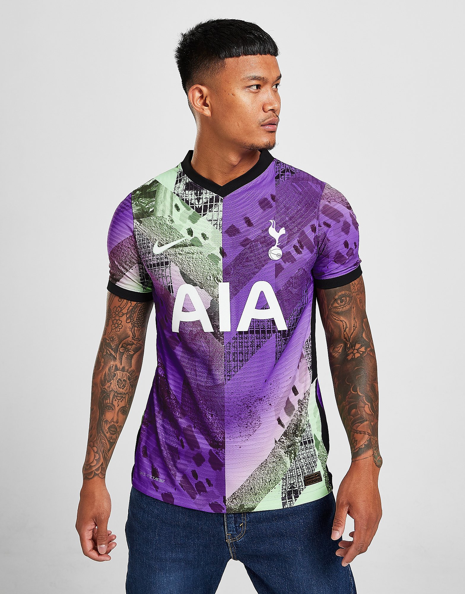 

Nike Tottenham Hotspur 2021/22 Third Match Shirt - Wild Berry/Black/White - Mens, Wild Berry/Black/White