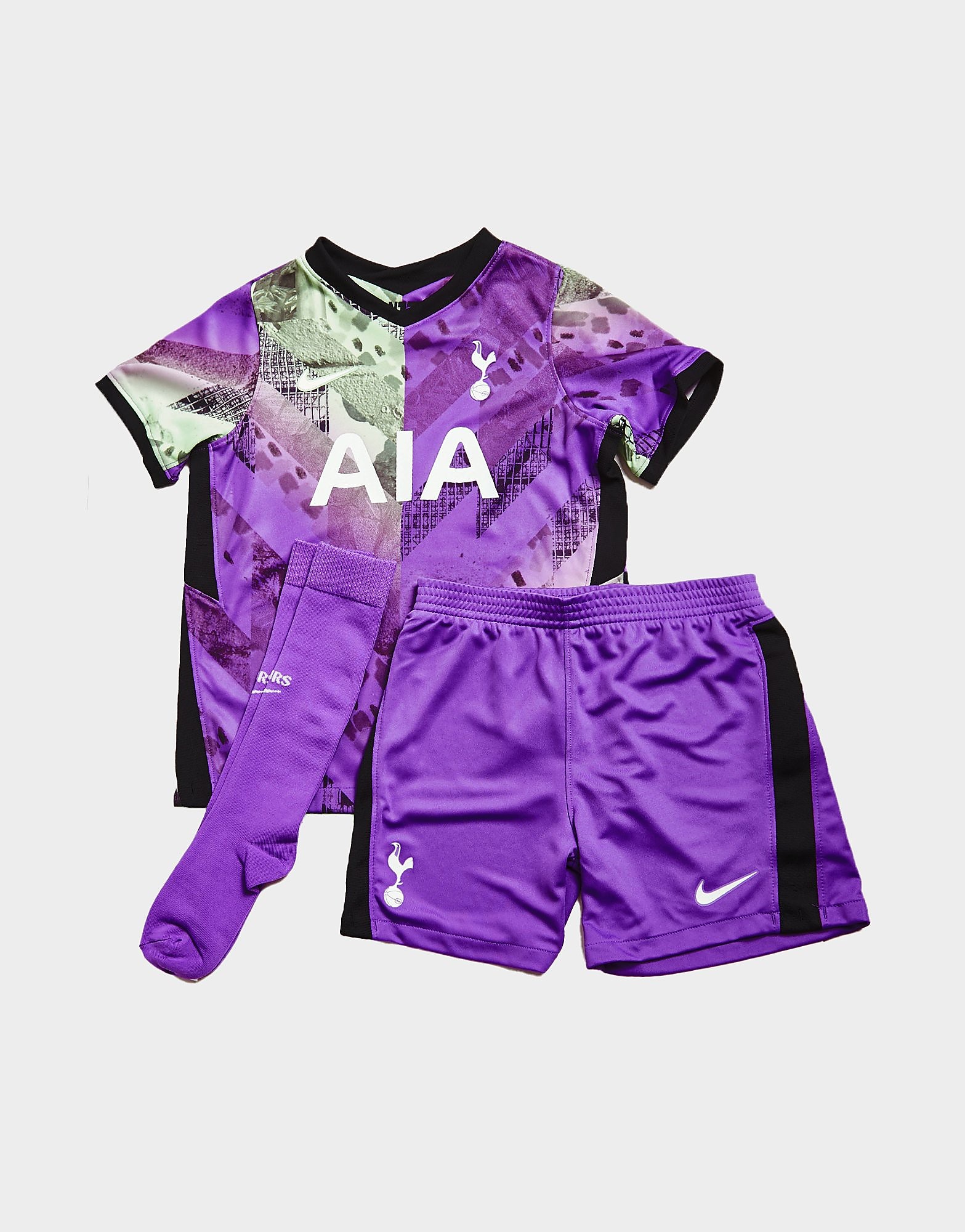 

Nike Tottenham Hotspur 2021/22 Third Kit Children - Wild Berry/Black/White - Kids, Wild Berry/Black/White