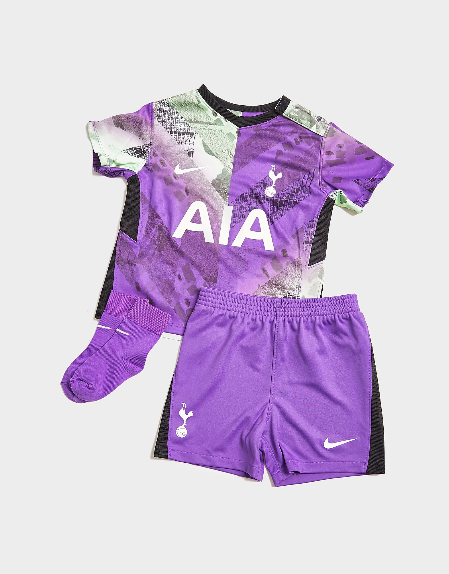

Nike Tottenham Hotspur 2021/22 Third Kit Infant - Wild Berry/Black/White - Kids, Wild Berry/Black/White