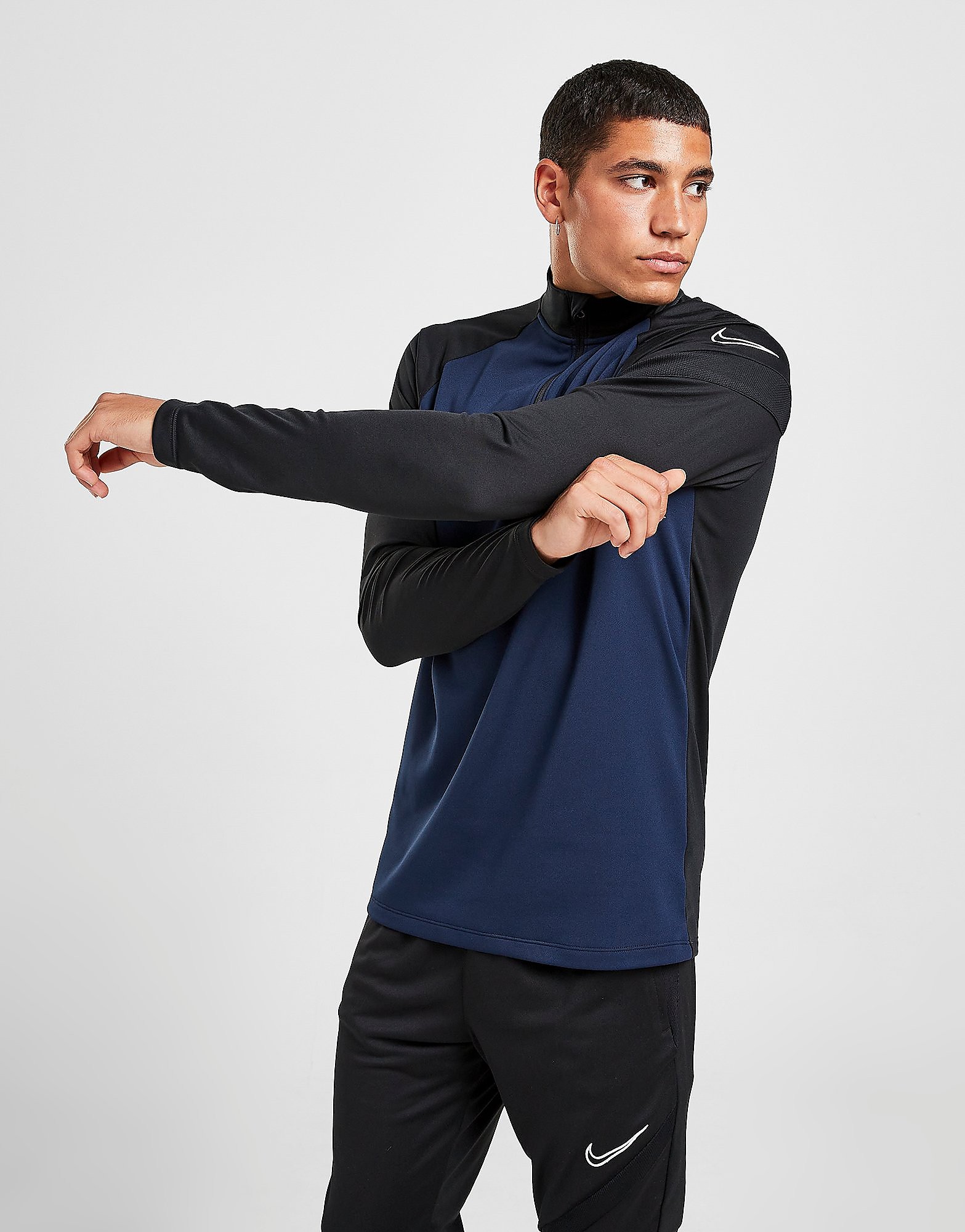 

Nike Next Gen 1/2 Zip Training Top - Only at JD - Obsidian/Black/Black/White - Mens, Obsidian/Black/Black/White