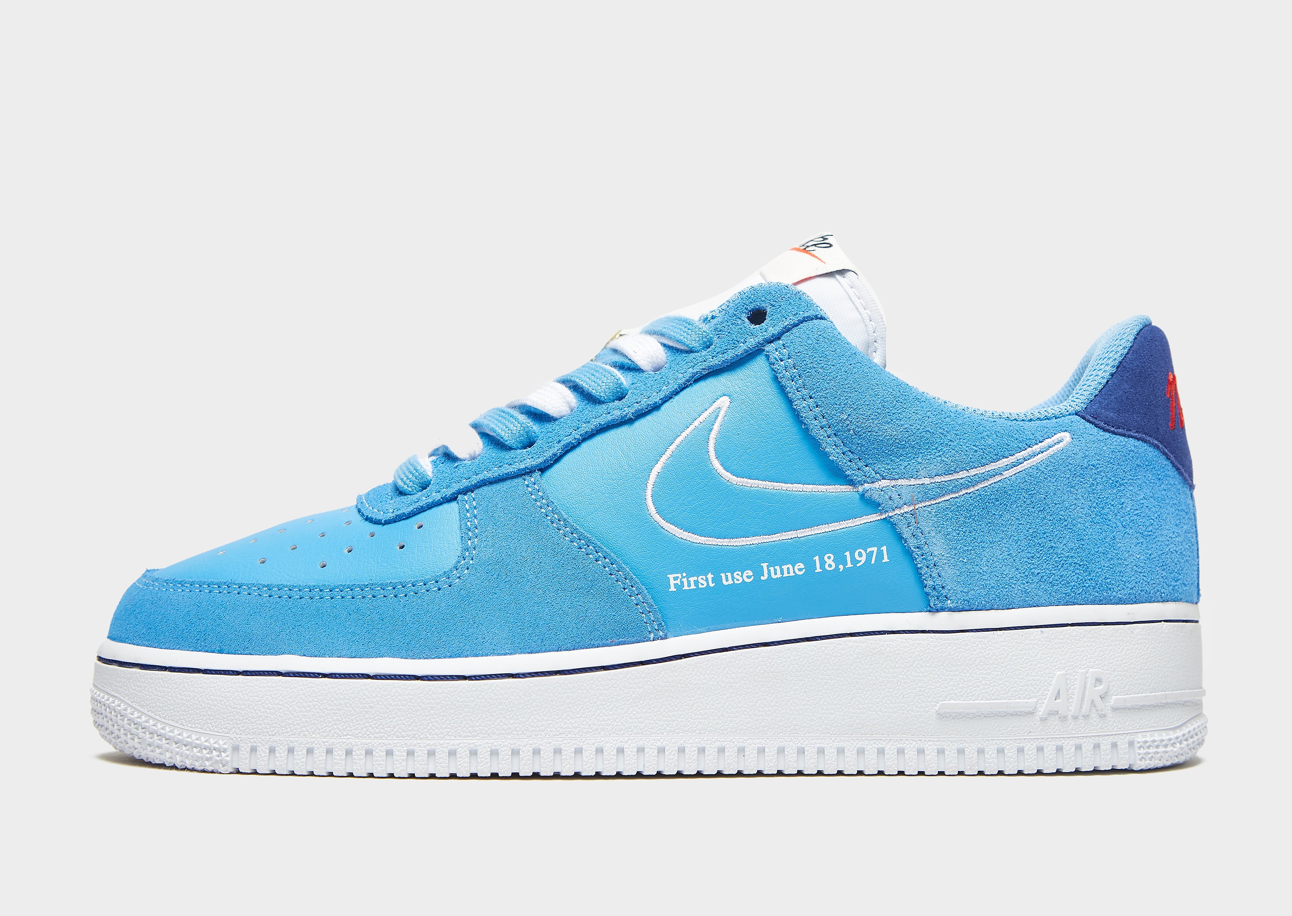 

Nike Air Force 1 '07 LV8 - University Blue/Deep Royal Blue/University Red/White - Mens, University Blue/Deep Royal Blue/University Red/White