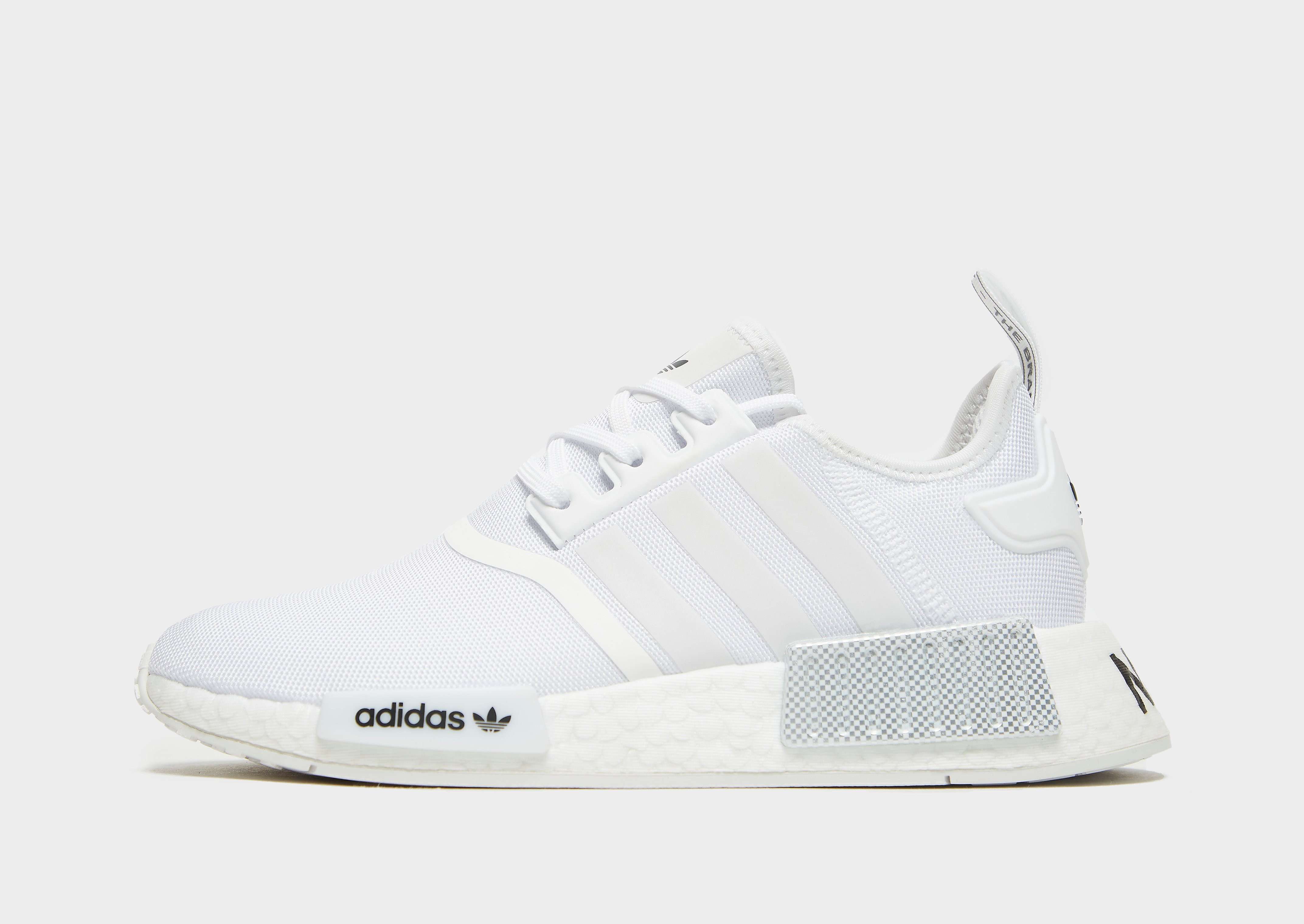 

adidas Originals NMD_R1 Junior - Only at JD - White - Kids, White