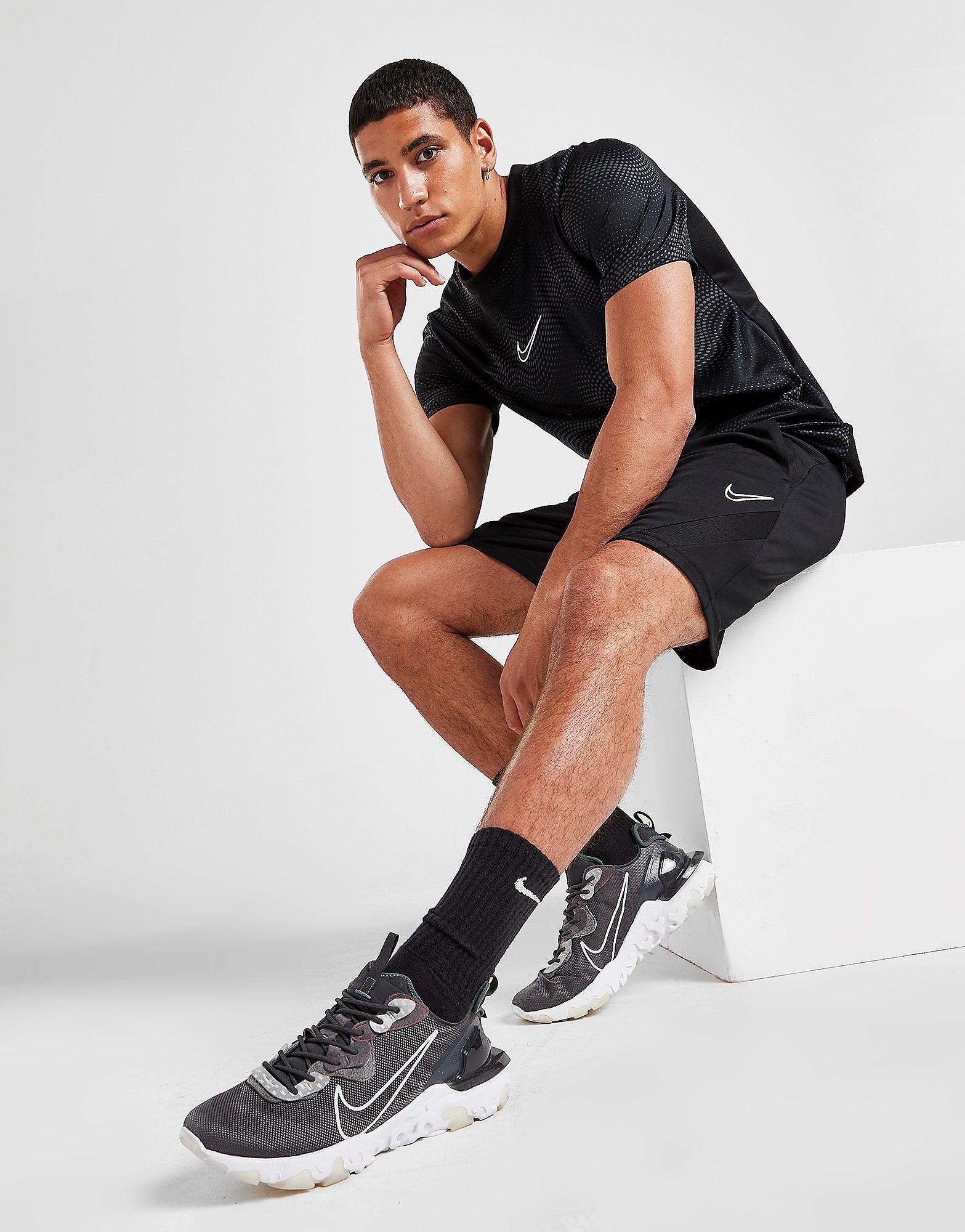 

Nike Next Generation Shorts - Only at JD - Black/Black/White - Mens, Black/Black/White