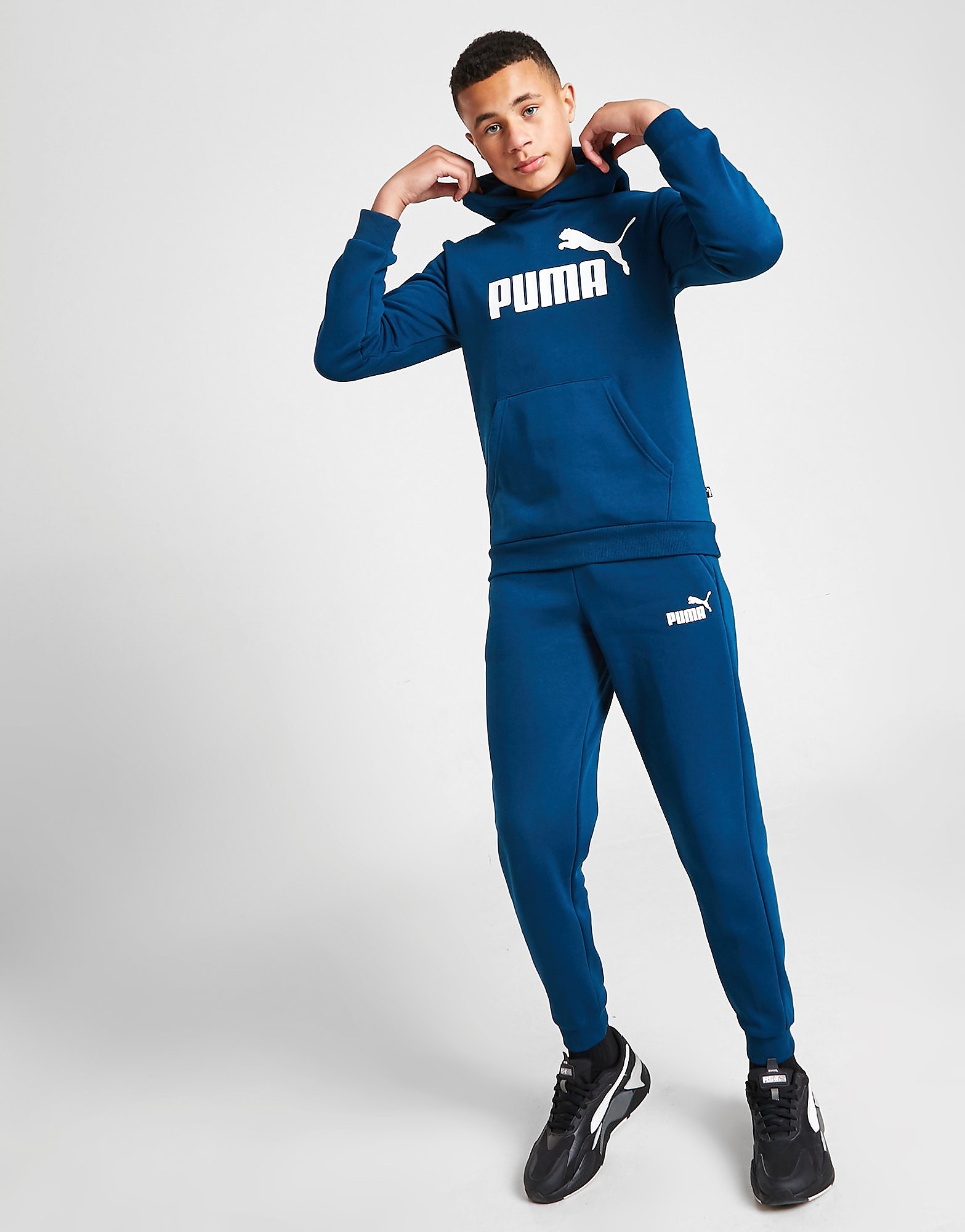 

Puma Core Logo Joggers Junior - Blue - Kids, Blue