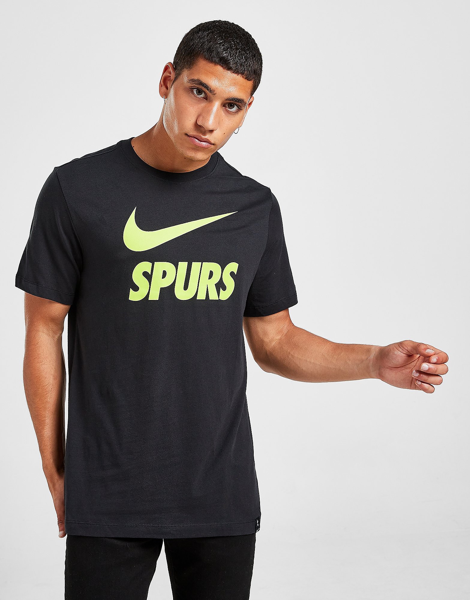 

Nike Tottenham Hotspur FC Club T-Shirt - Black - Mens, Black