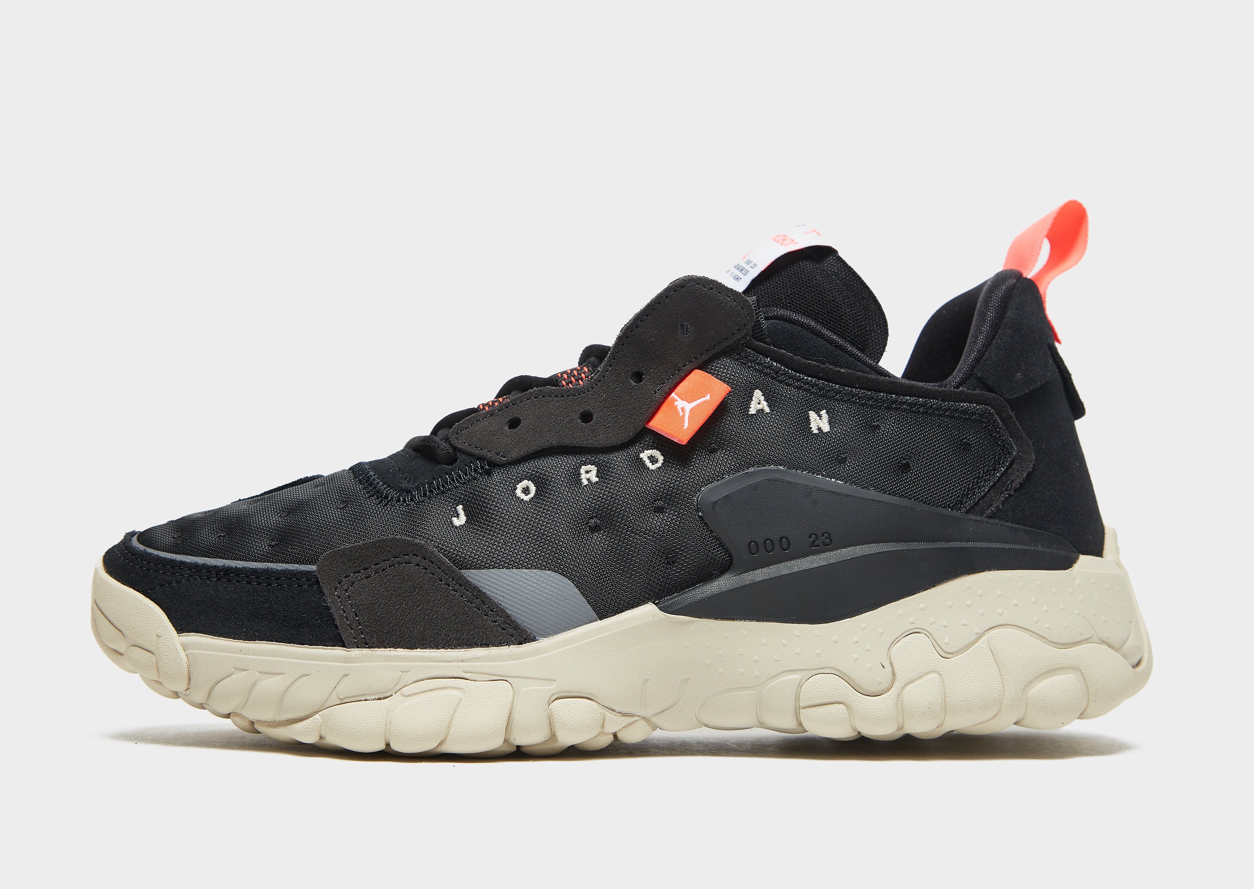 

Jordan Delta 2 - Black/Off-Noir/Oatmeal/Infrared 23/Brown - Mens, Black/Off-Noir/Oatmeal/Infrared 23/Brown