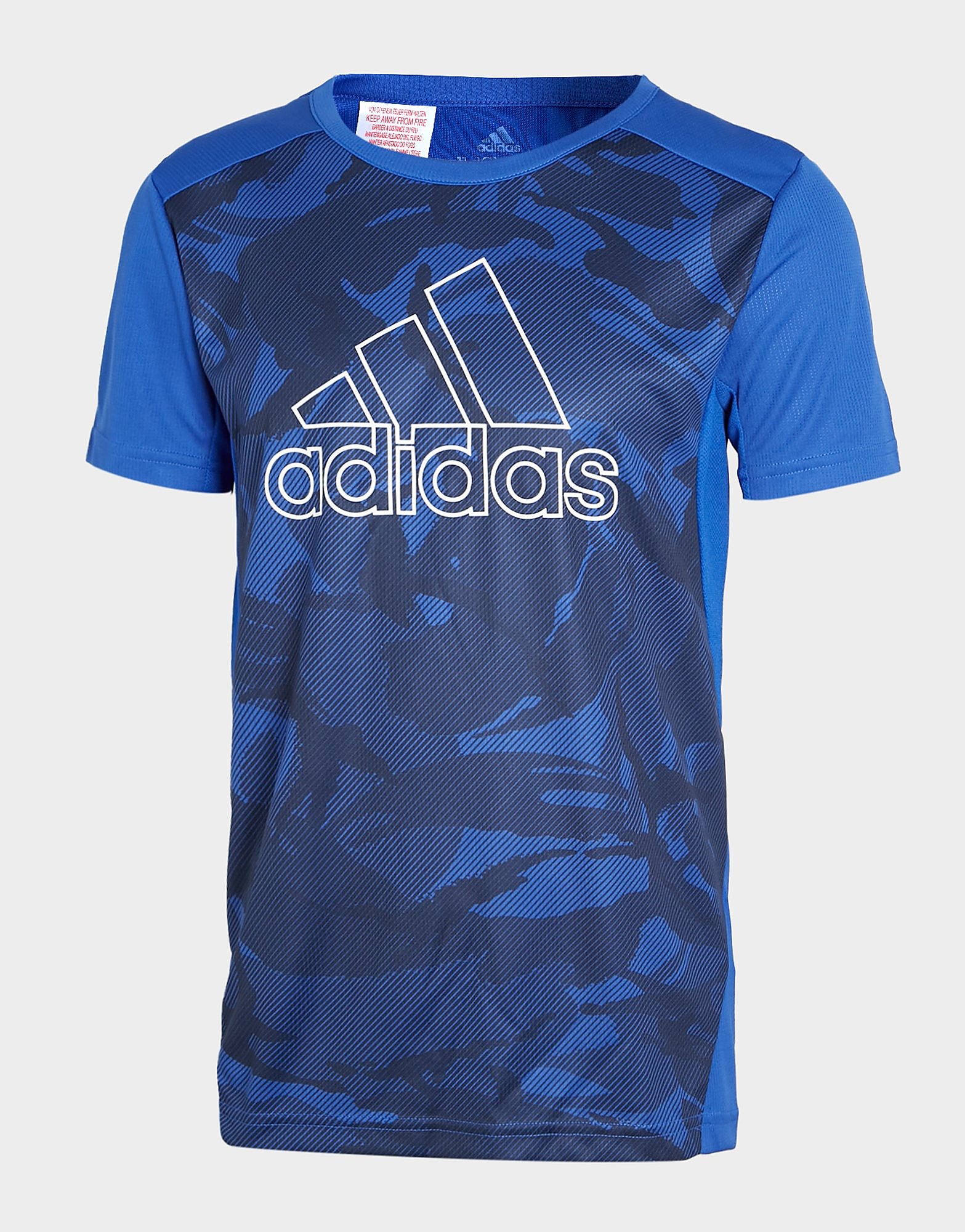 

adidas Poly T-Shirt Junior - Blue - Kids, Blue