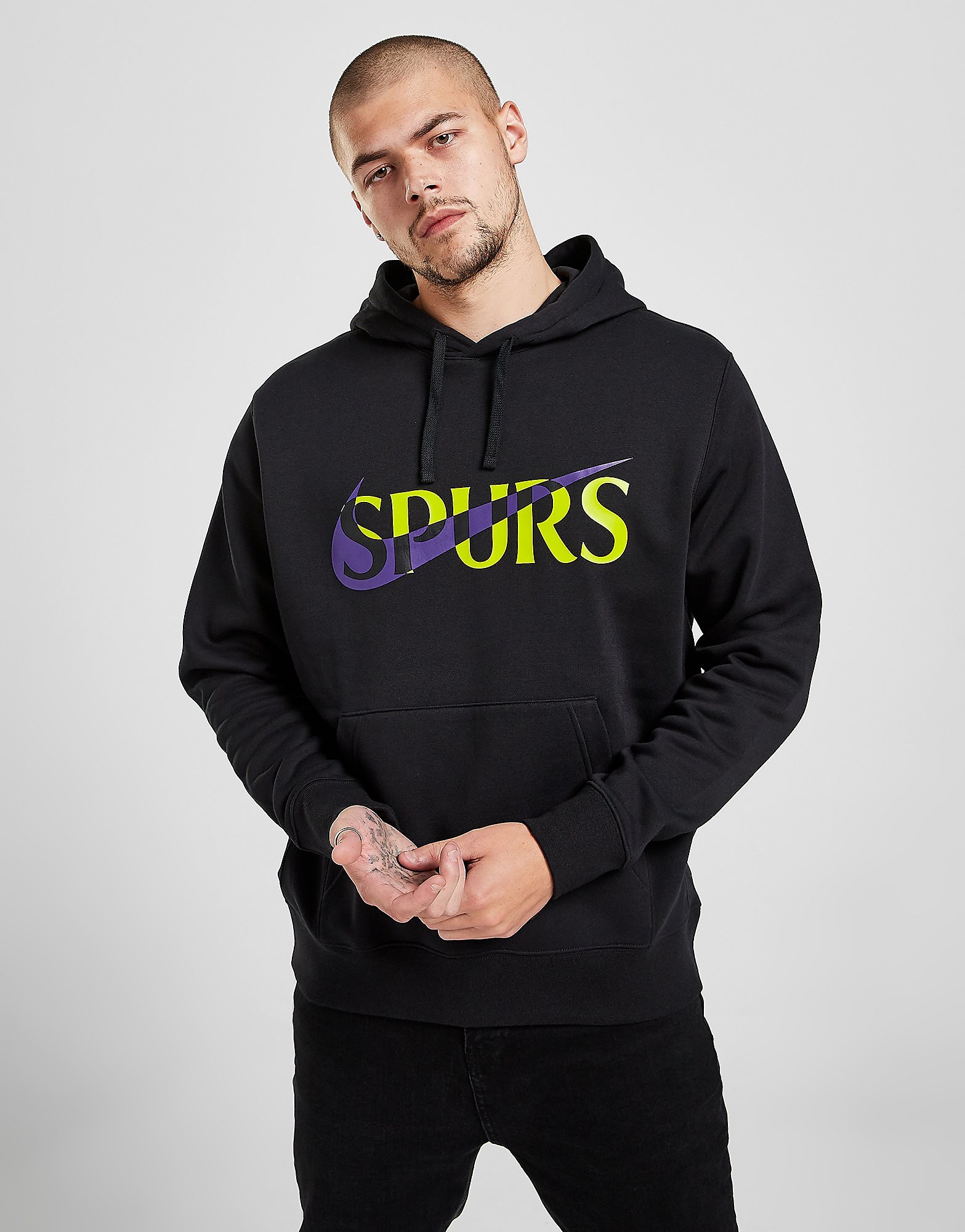 

Nike Tottenham Hotspur FC Club Hoodie - Black/Court Purple - Mens, Black/Court Purple