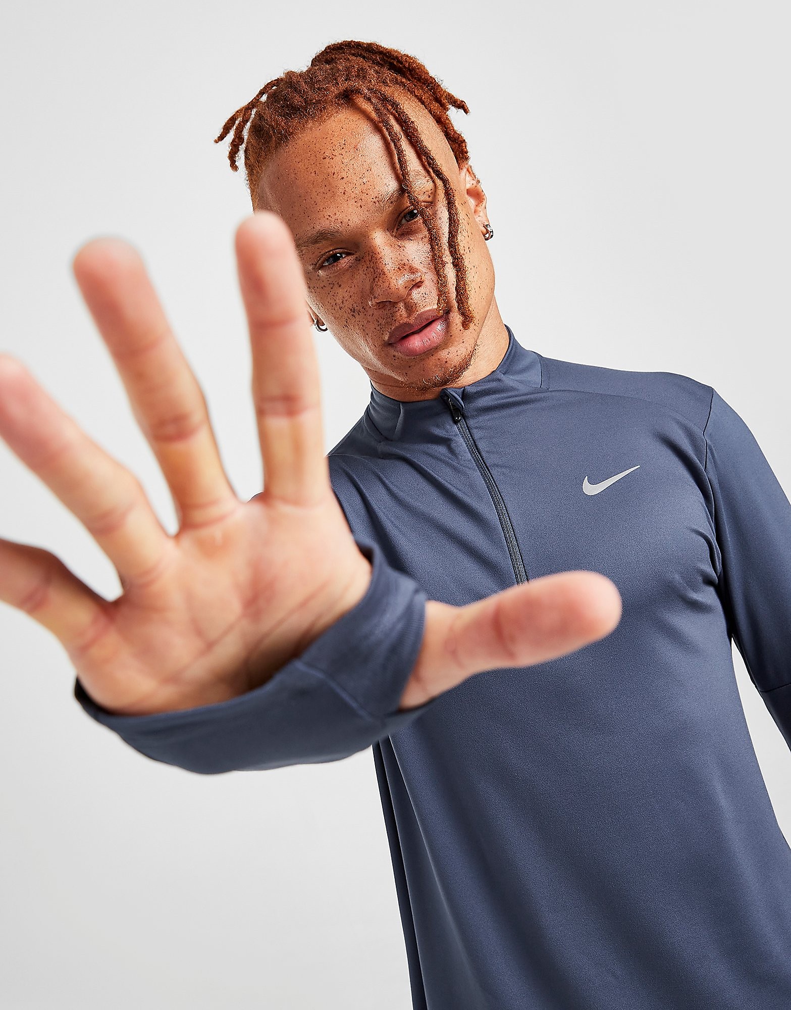 

Nike Element 1/2 Zip Running Top - Thunder Blue - Mens, Thunder Blue