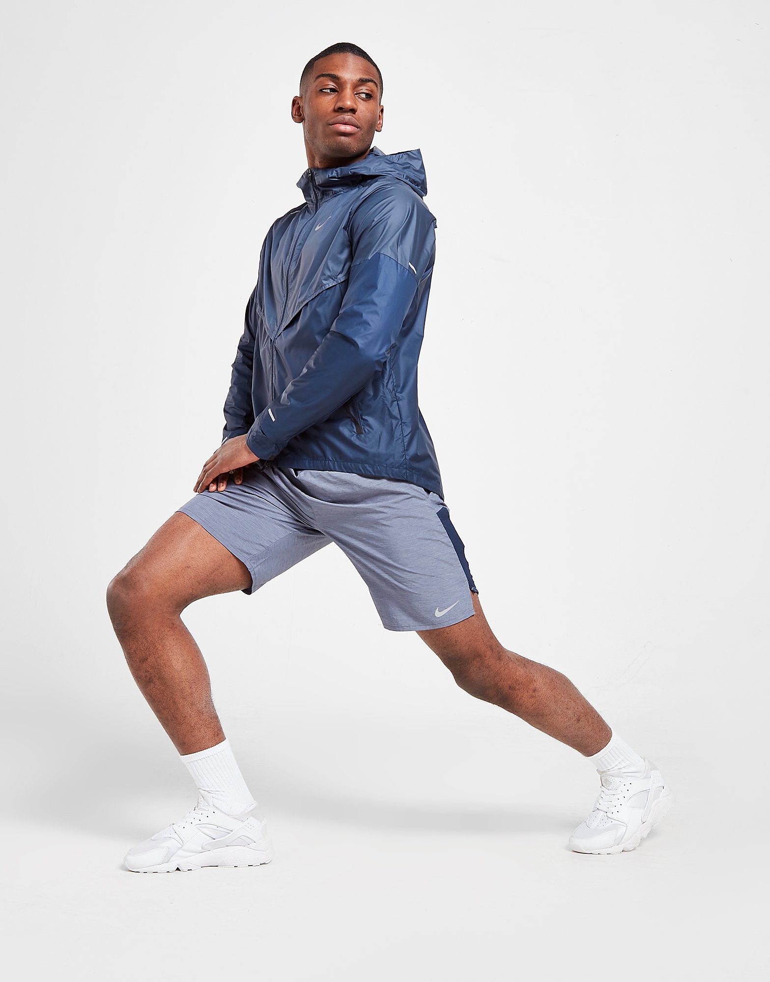 

Nike Challenger Brief Lined Shorts - Obsidian/Heather - Mens, Obsidian/Heather