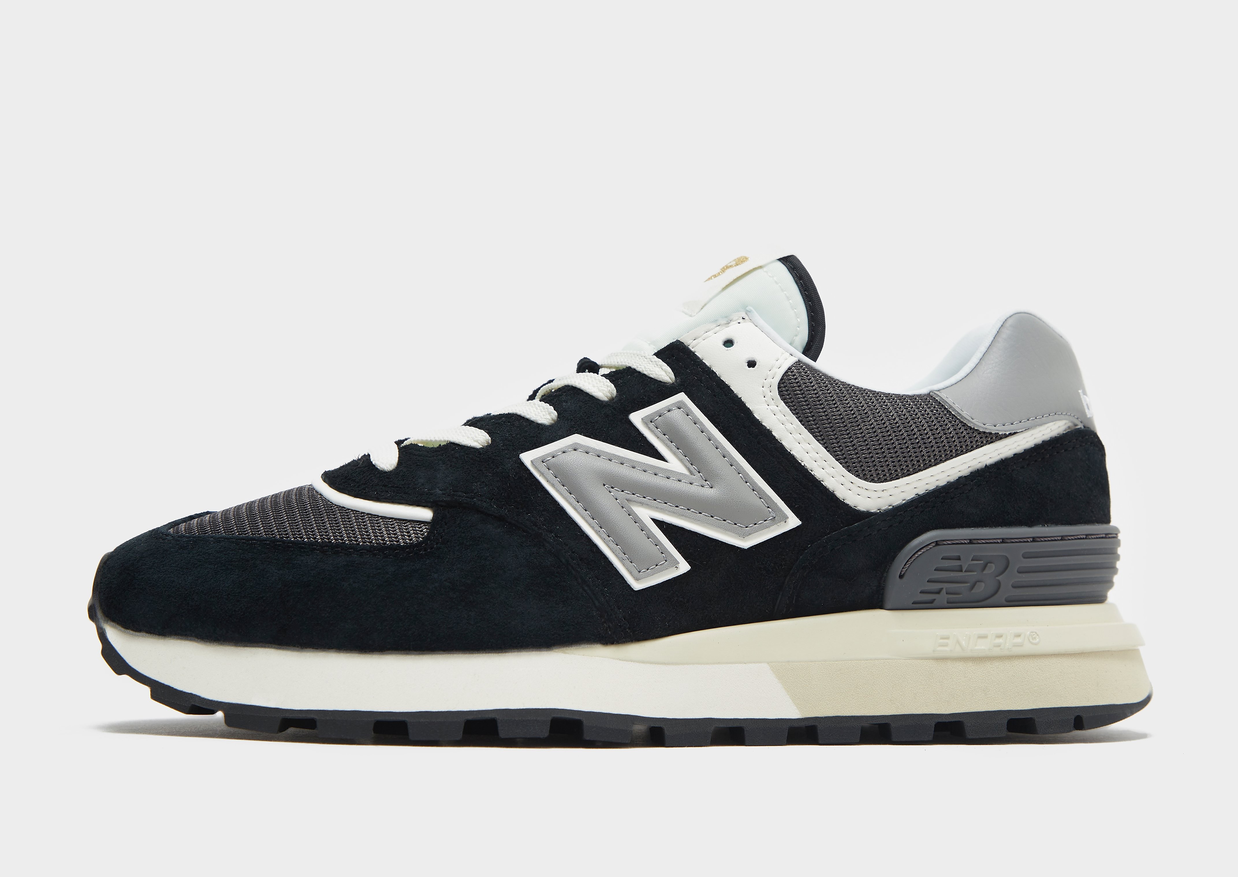 

New Balance 574 Legacy - Black/White - Mens, Black/White