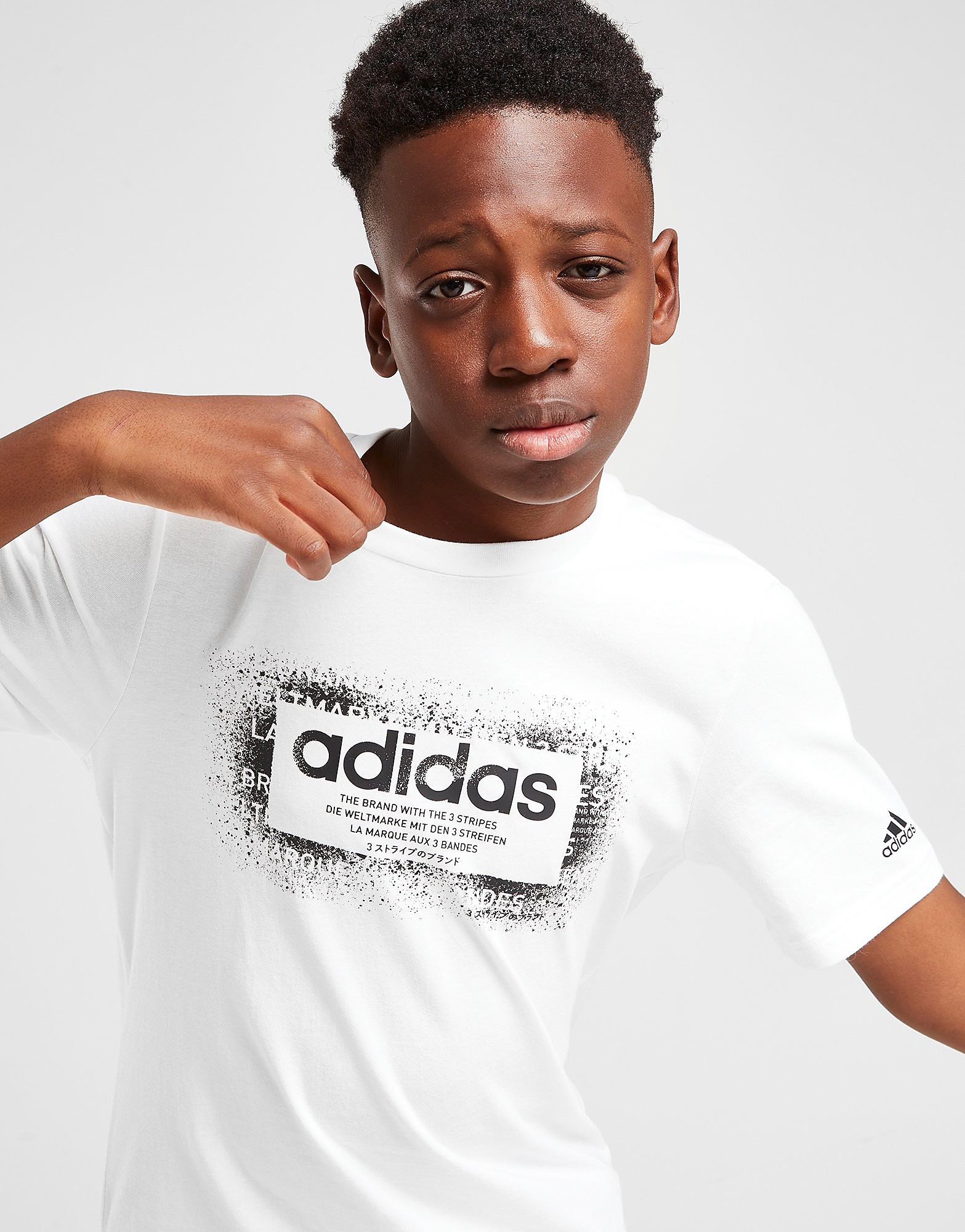 

adidas Graphic T-Shirt Junior - White - Kids, White