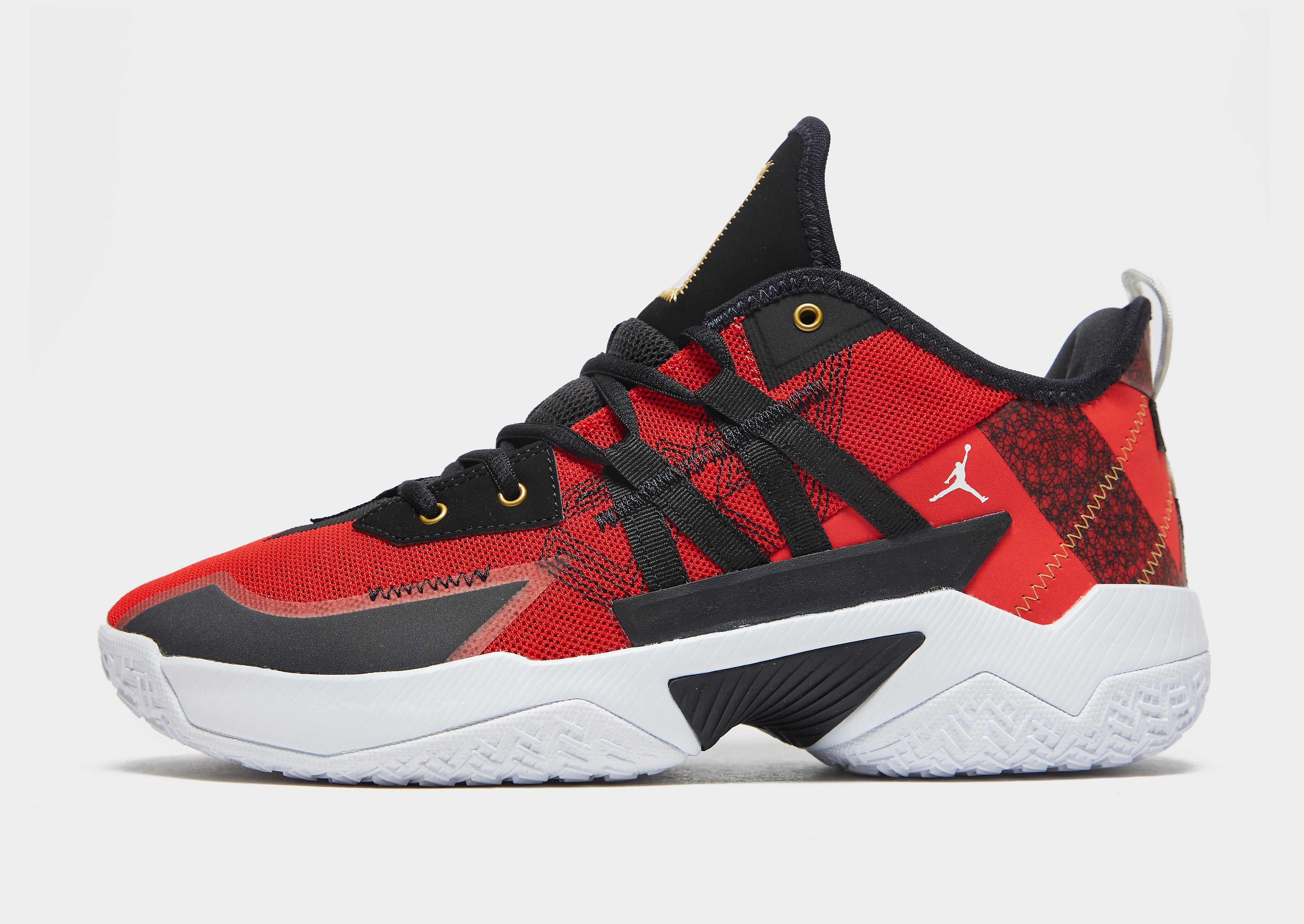 

Jordan One Take II - University Red/Black/White/Metallic Gold - Mens, University Red/Black/White/Metallic Gold