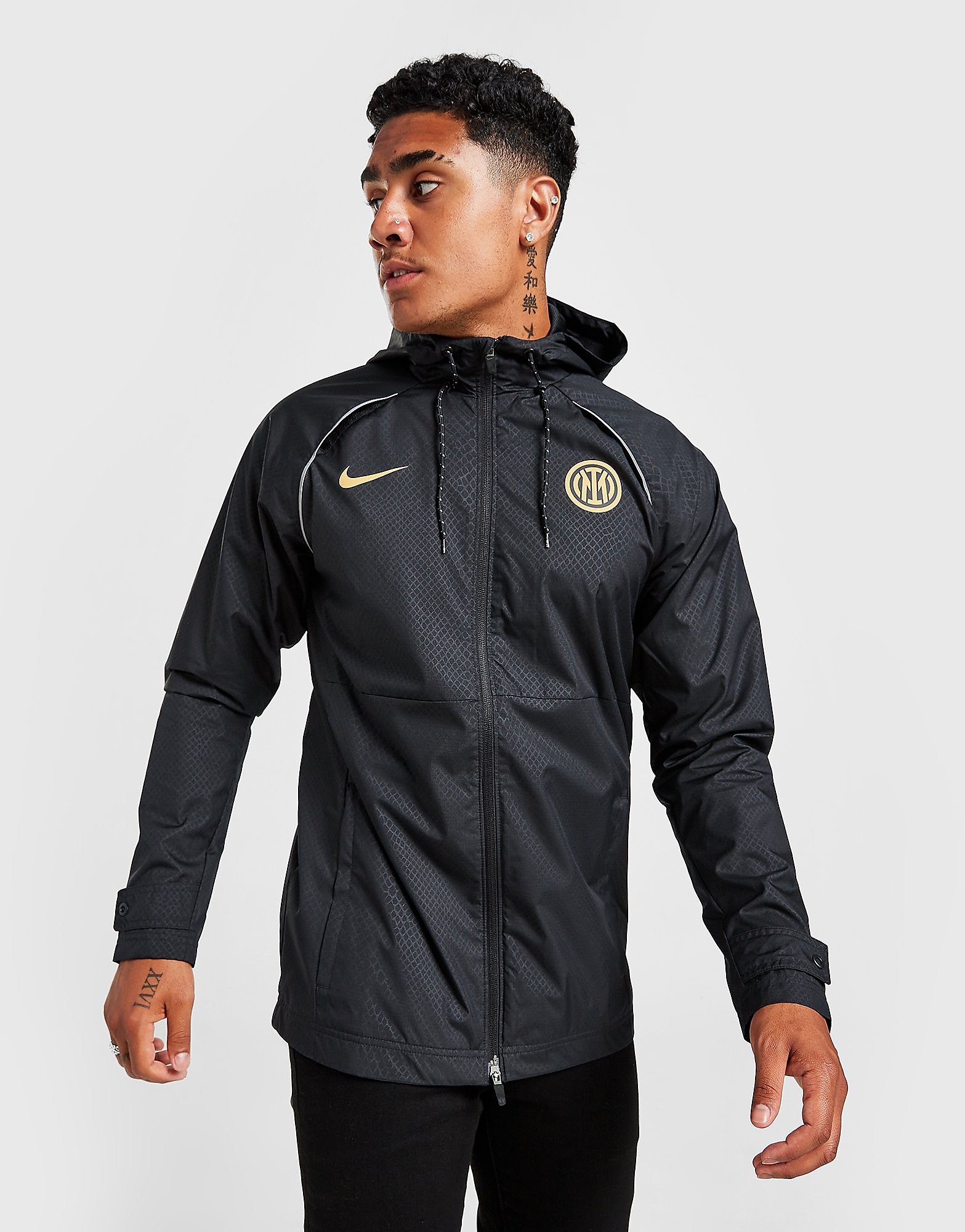 

Nike Inter Milan All Weather Jacket - Black - Mens, Black