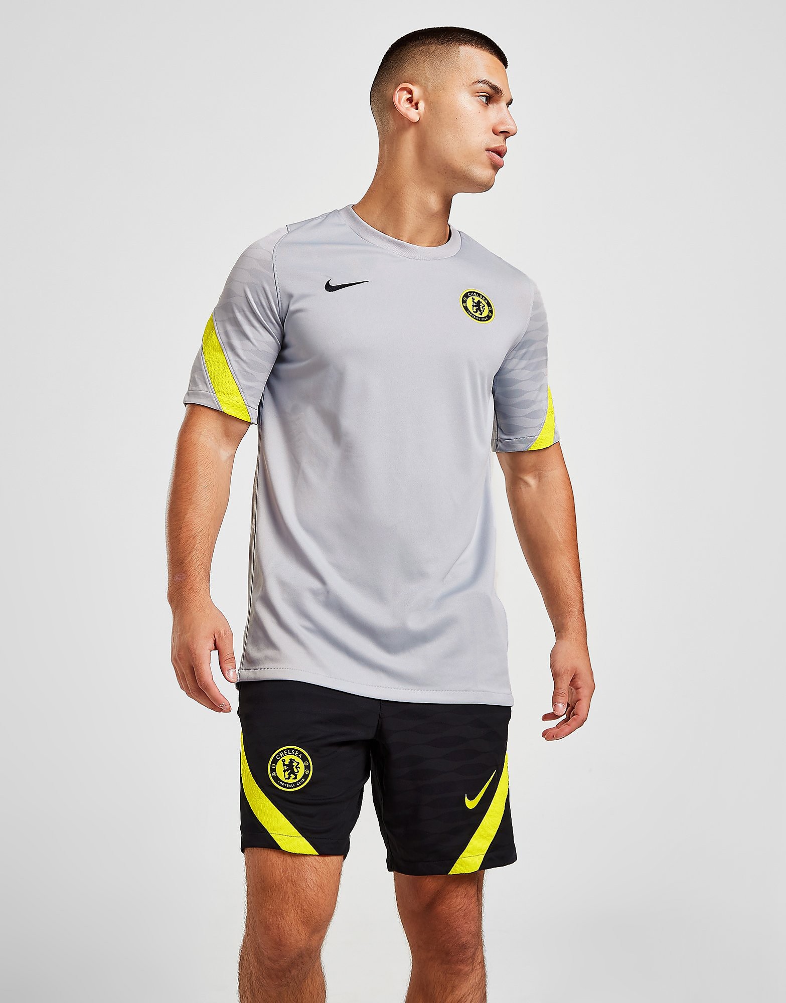 

Nike Chelsea FC Strike Shorts - Black/Opti Yellow - Mens, Black/Opti Yellow
