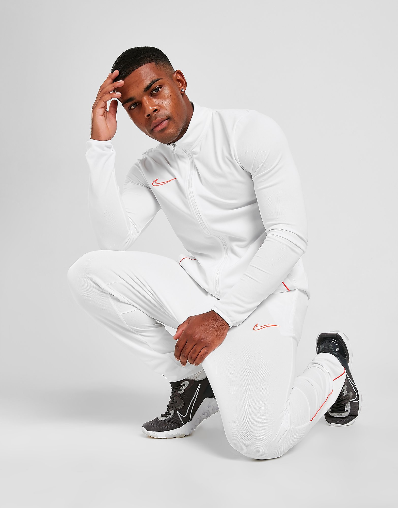 

Nike Academy Tracksuit - White/Bright Crimson/Bright Crimson - Mens, White/Bright Crimson/Bright Crimson