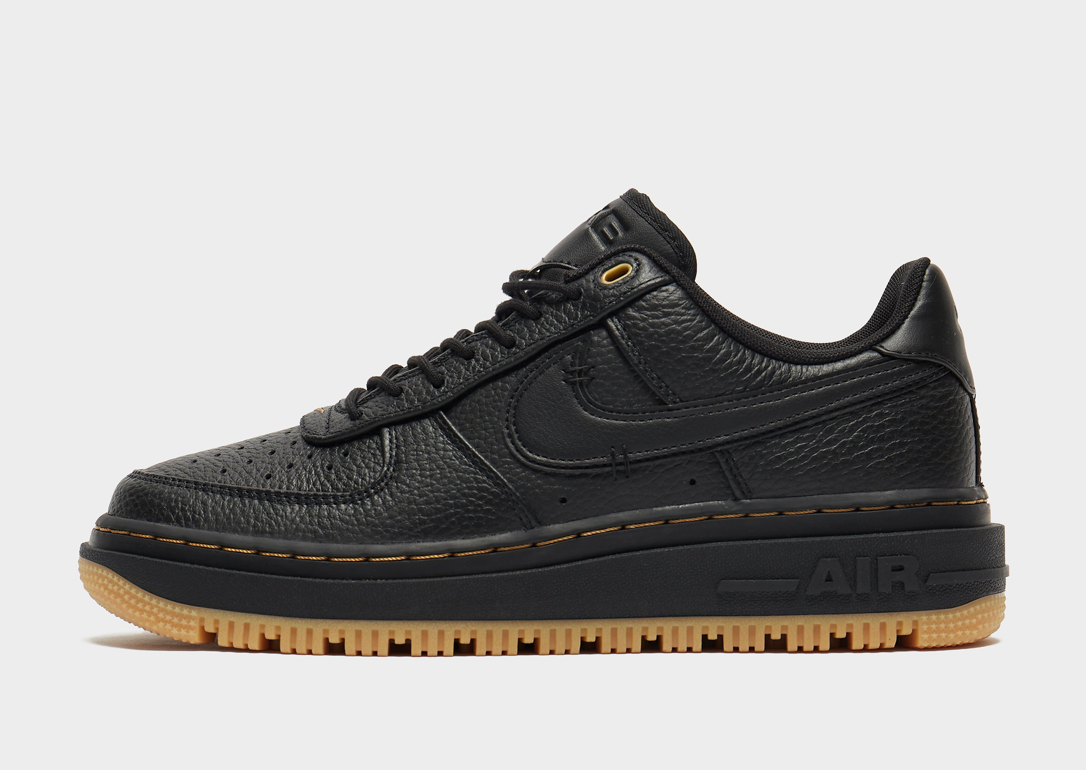 

Nike Air Force 1 Luxe - Black/Brown - Mens, Black/Brown