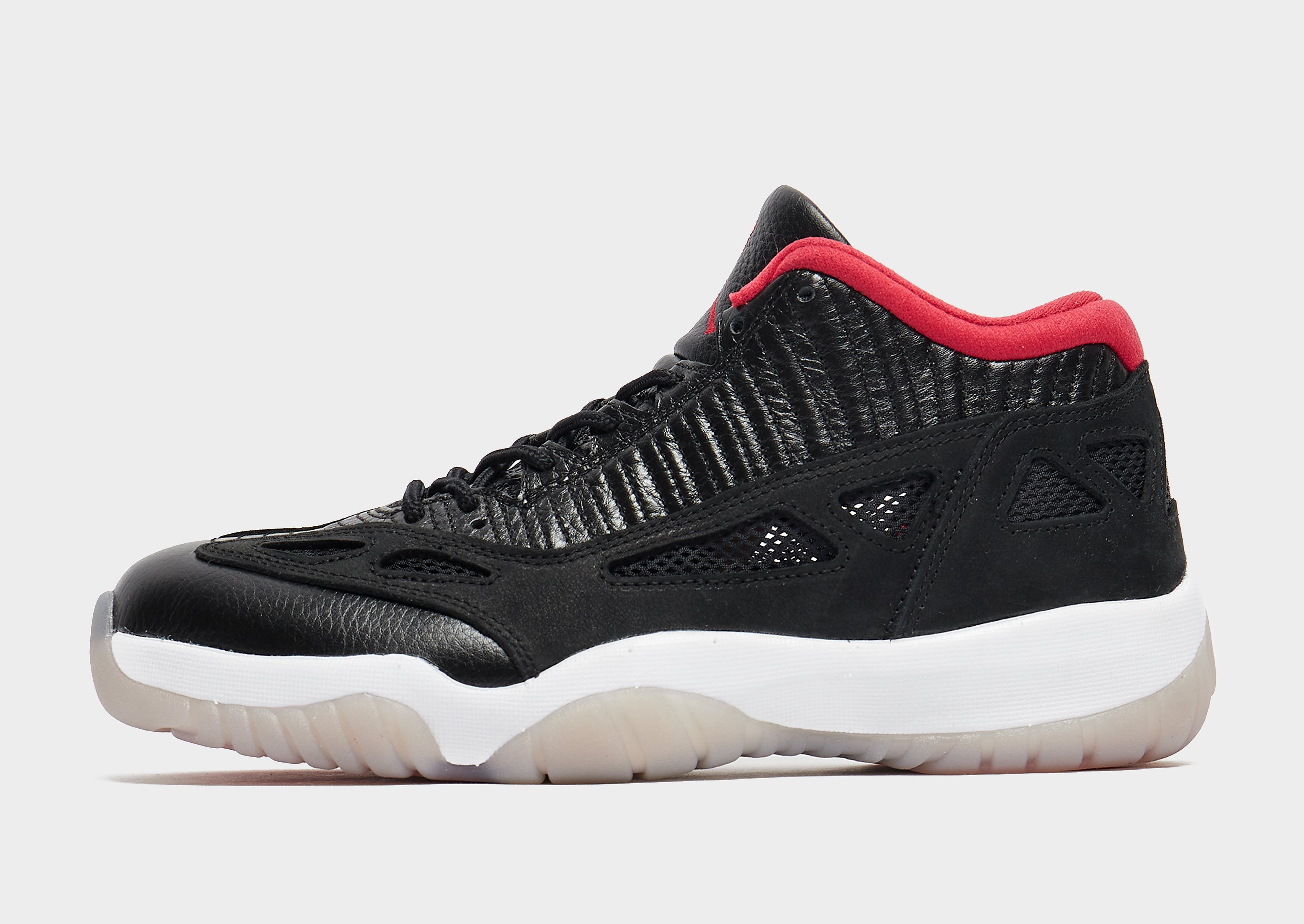 

Jordan Air 11 Retro Low IE - Black/Multi-Colour/Multi-Colour/True Red - Mens, Black/Multi-Colour/Multi-Colour/True Red
