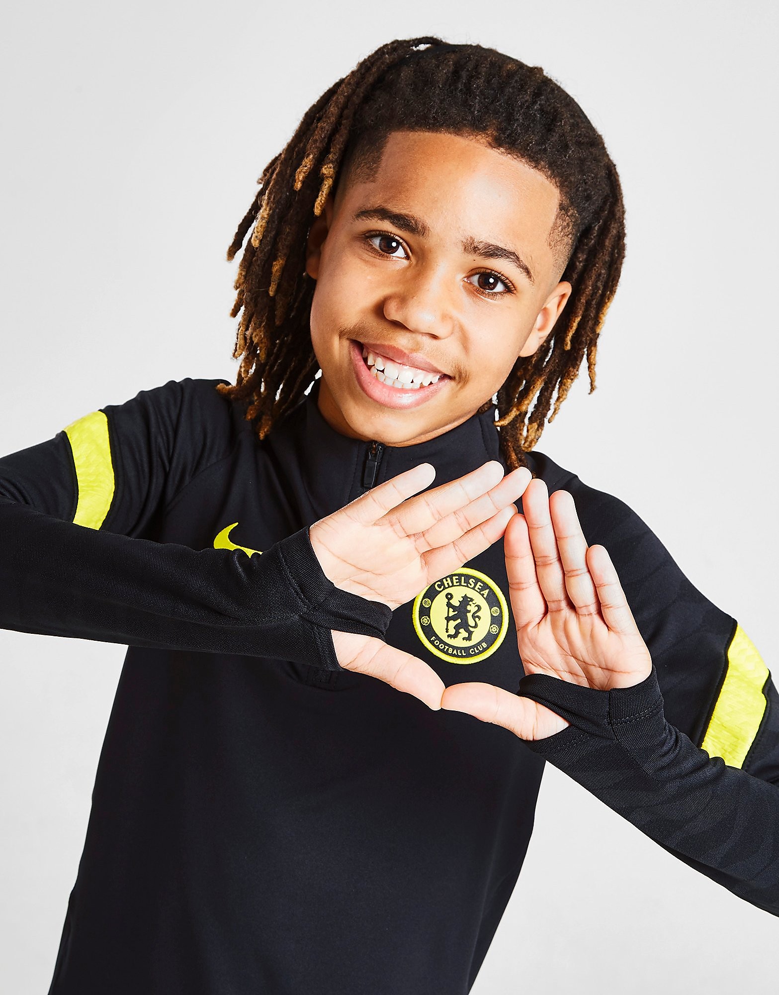 

Nike Chelsea FC Strike Drill Top Junior - Black/Opti Yellow/Opti Yellow - Kids, Black/Opti Yellow/Opti Yellow