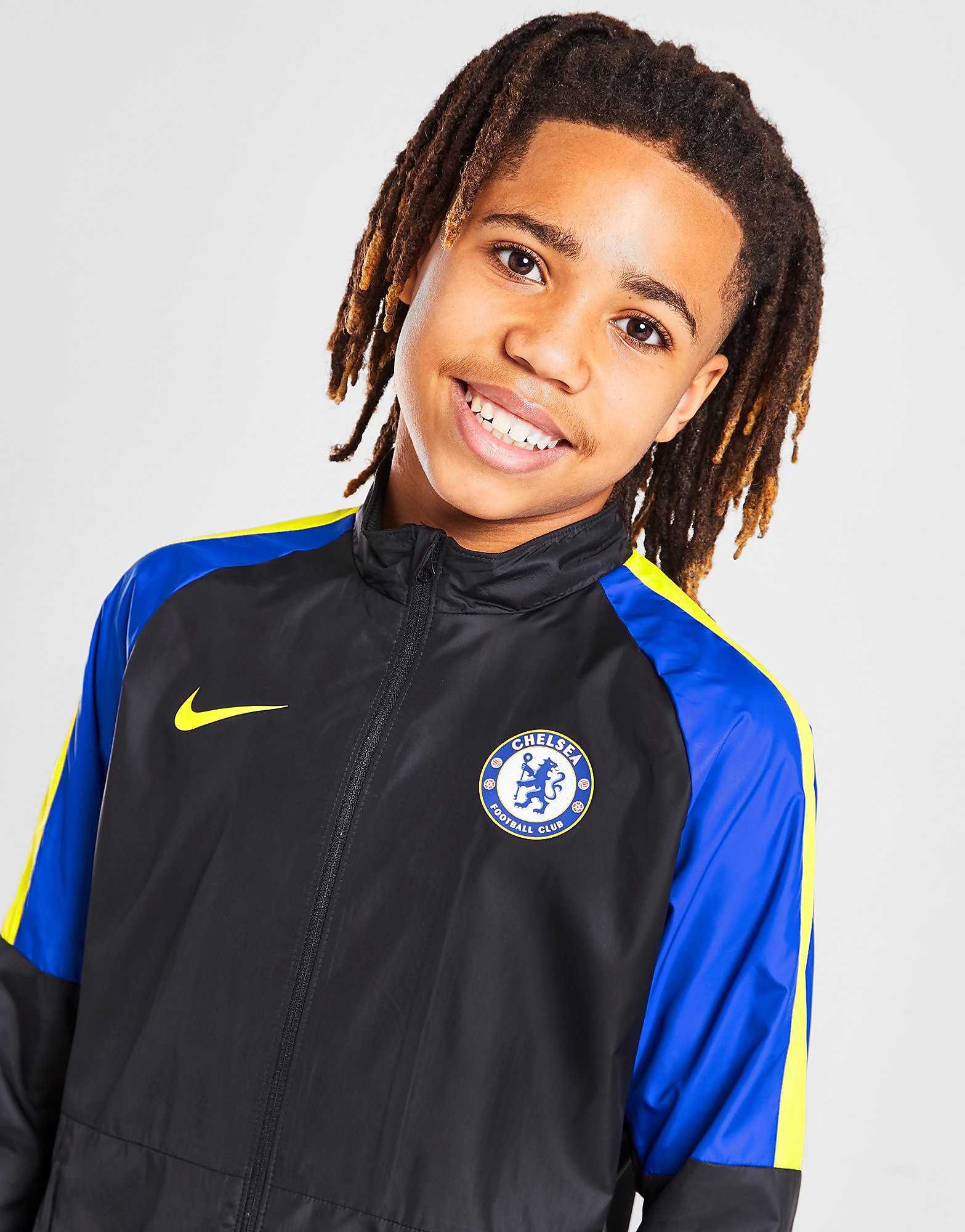 

Nike Chelsea FC Academy All Weather Jacket Junior - Black - Kids, Black