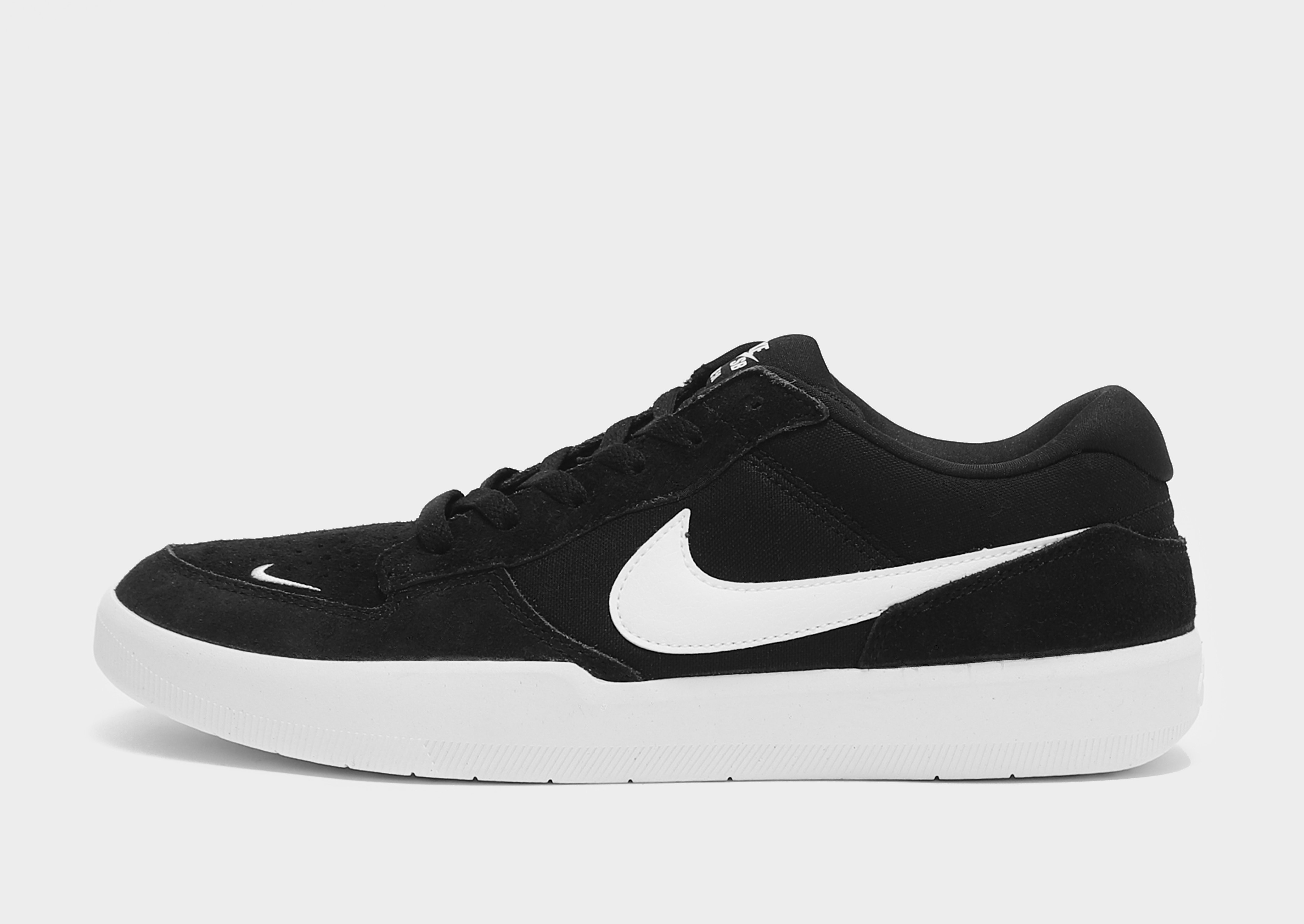 

Nike SB Force 58 - Black/Black/White - Mens, Black/Black/White