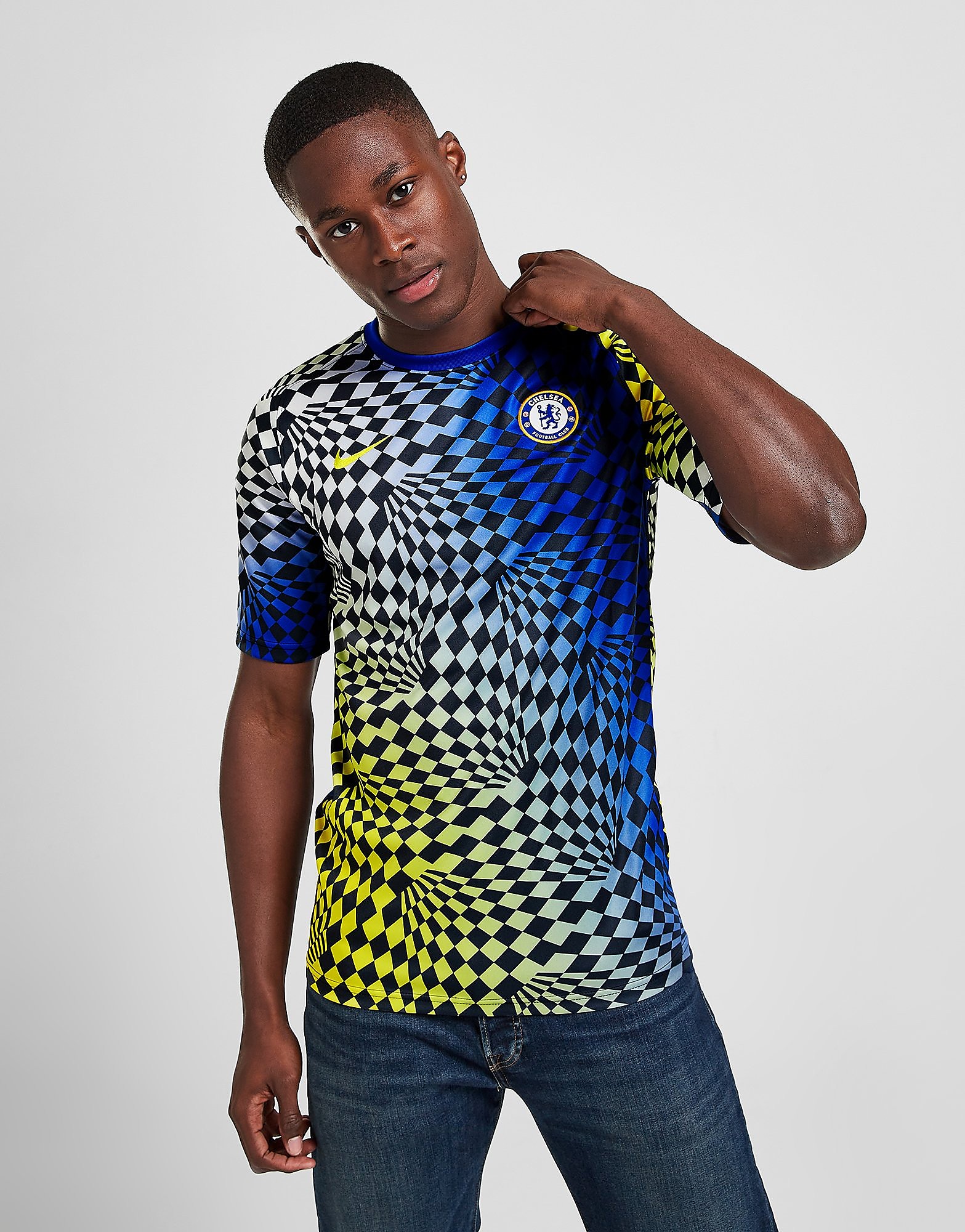 

Nike Chelsea FC Pre Match Shirt - Lyon Blue/Lyon Blue/Opti Yellow/Opti Yellow - Mens, Lyon Blue/Lyon Blue/Opti Yellow/Opti Yellow