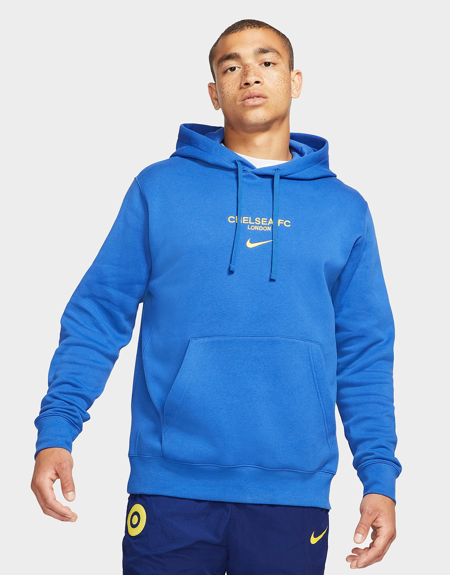 

Nike Chelsea FC Fleece Pullover Hoodie - Blue - Mens, Blue