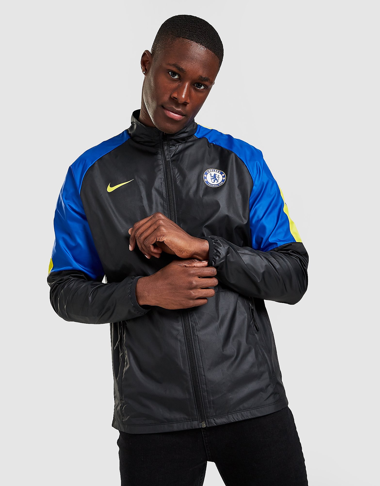 

Nike Chelsea FC Academy All Weather Jacket - Black - Mens, Black