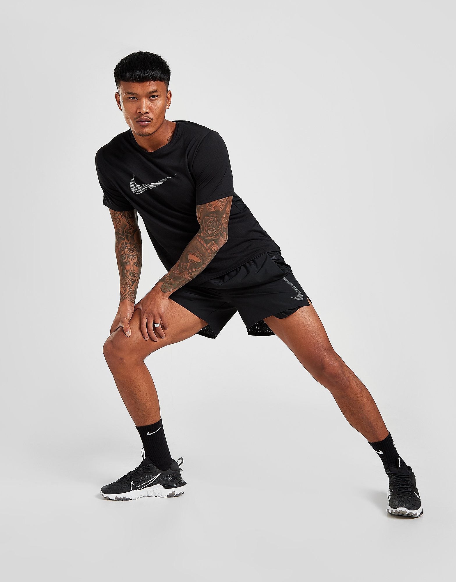 

Nike Reflective Swoosh Shorts - Black - Mens, Black
