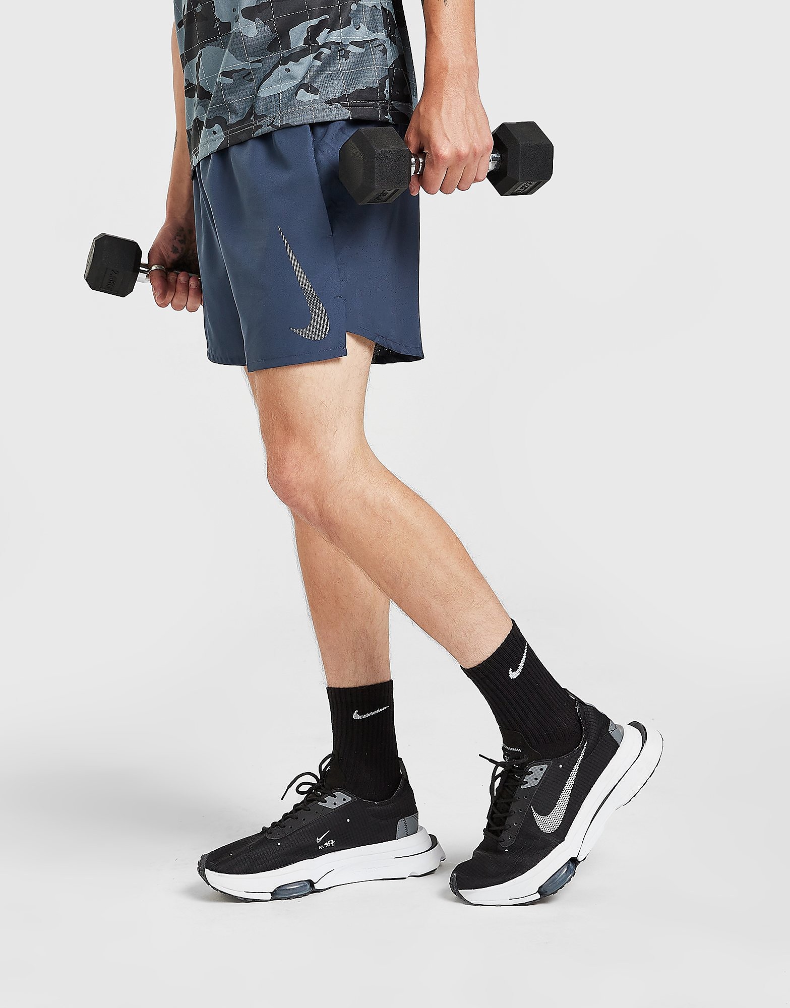 

Nike Reflective Swoosh Shorts - Thunder Blue - Mens, Thunder Blue