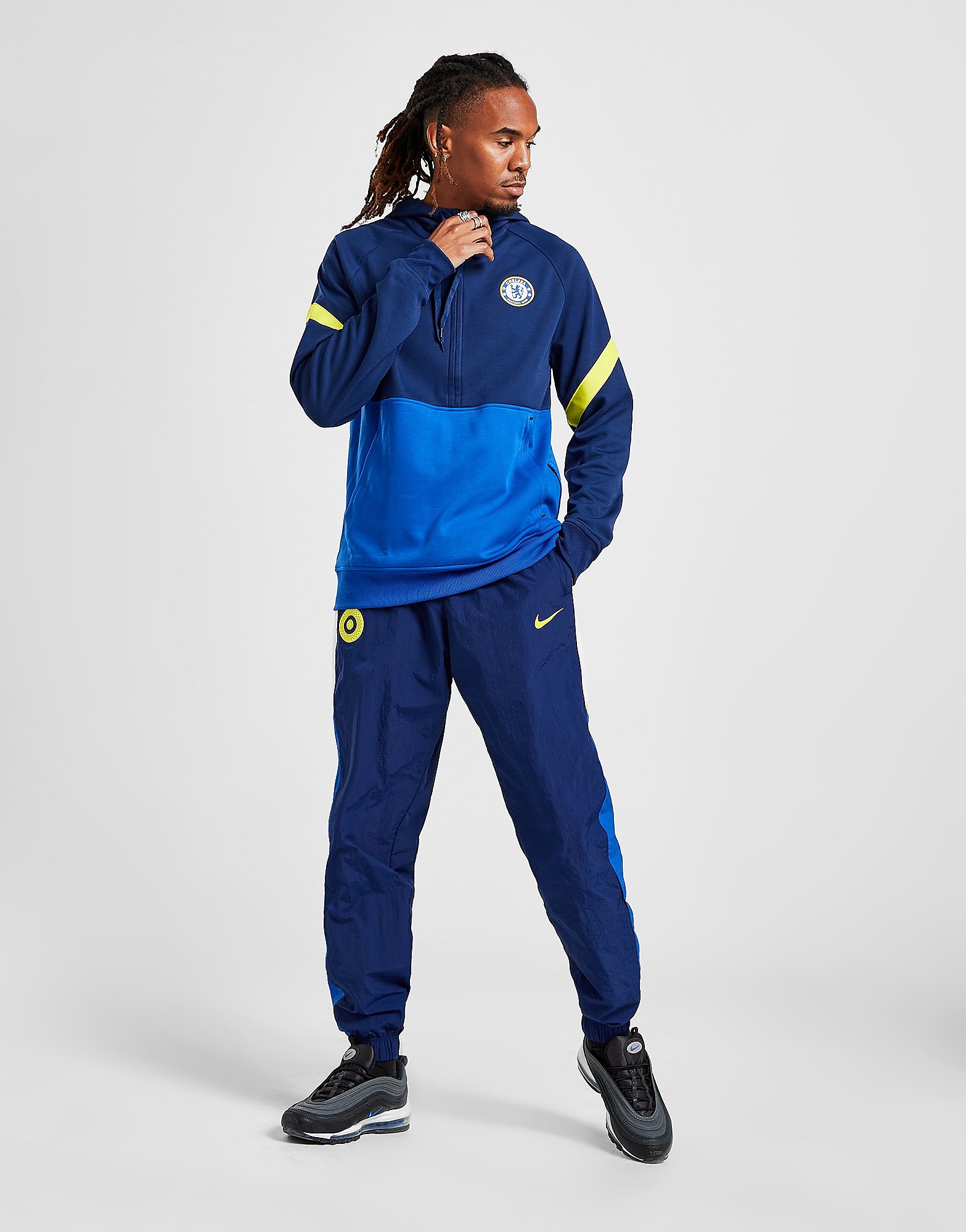 

Nike Chelsea FC Woven Track Pants - Blue Void/Game Royal/Summit White/Opti Yellow - Mens, Blue Void/Game Royal/Summit White/Opti Yellow