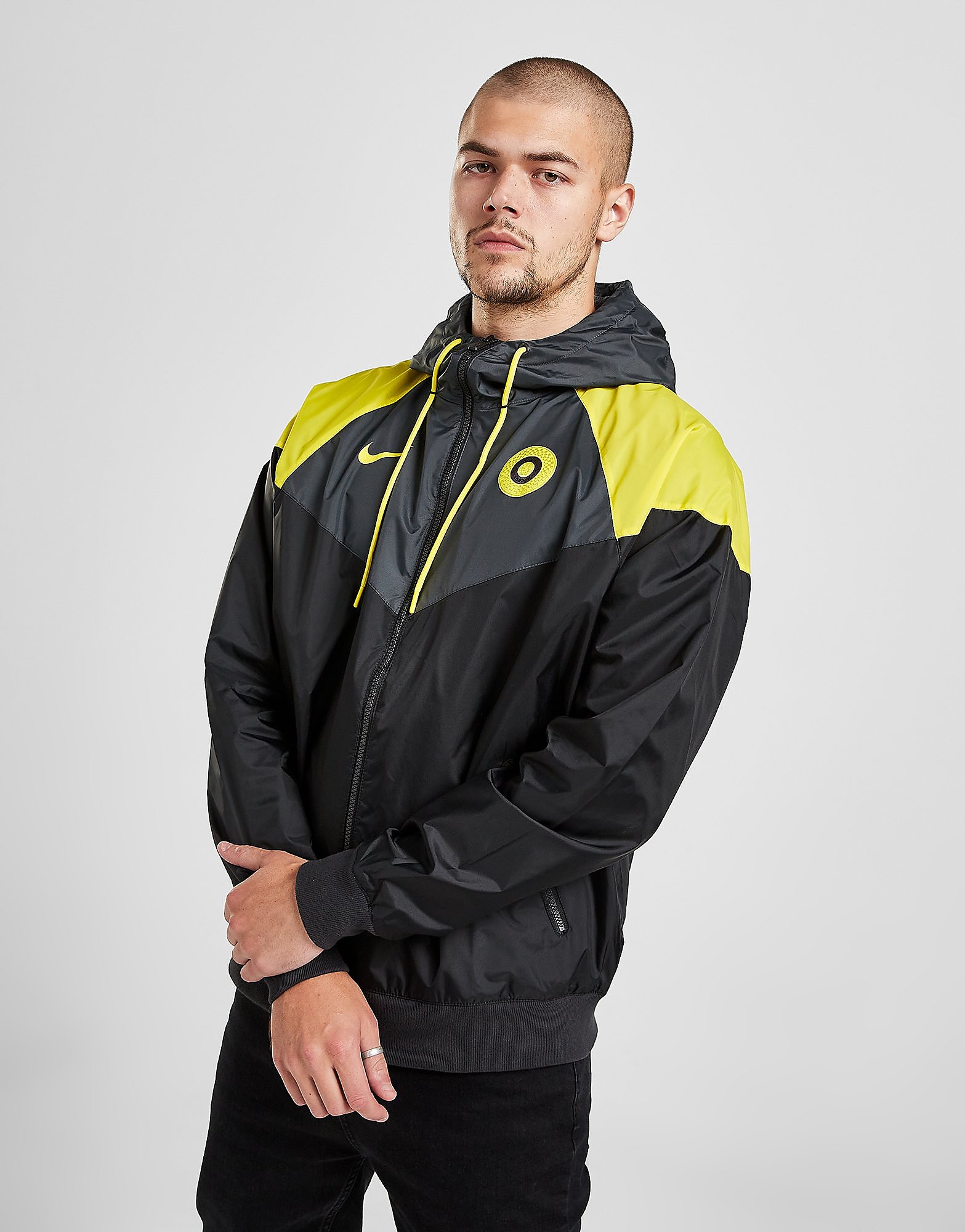 

Nike Chelsea FC Windrunner Jacket - Black/Anthracite/Black/Opti Yellow - Mens, Black/Anthracite/Black/Opti Yellow