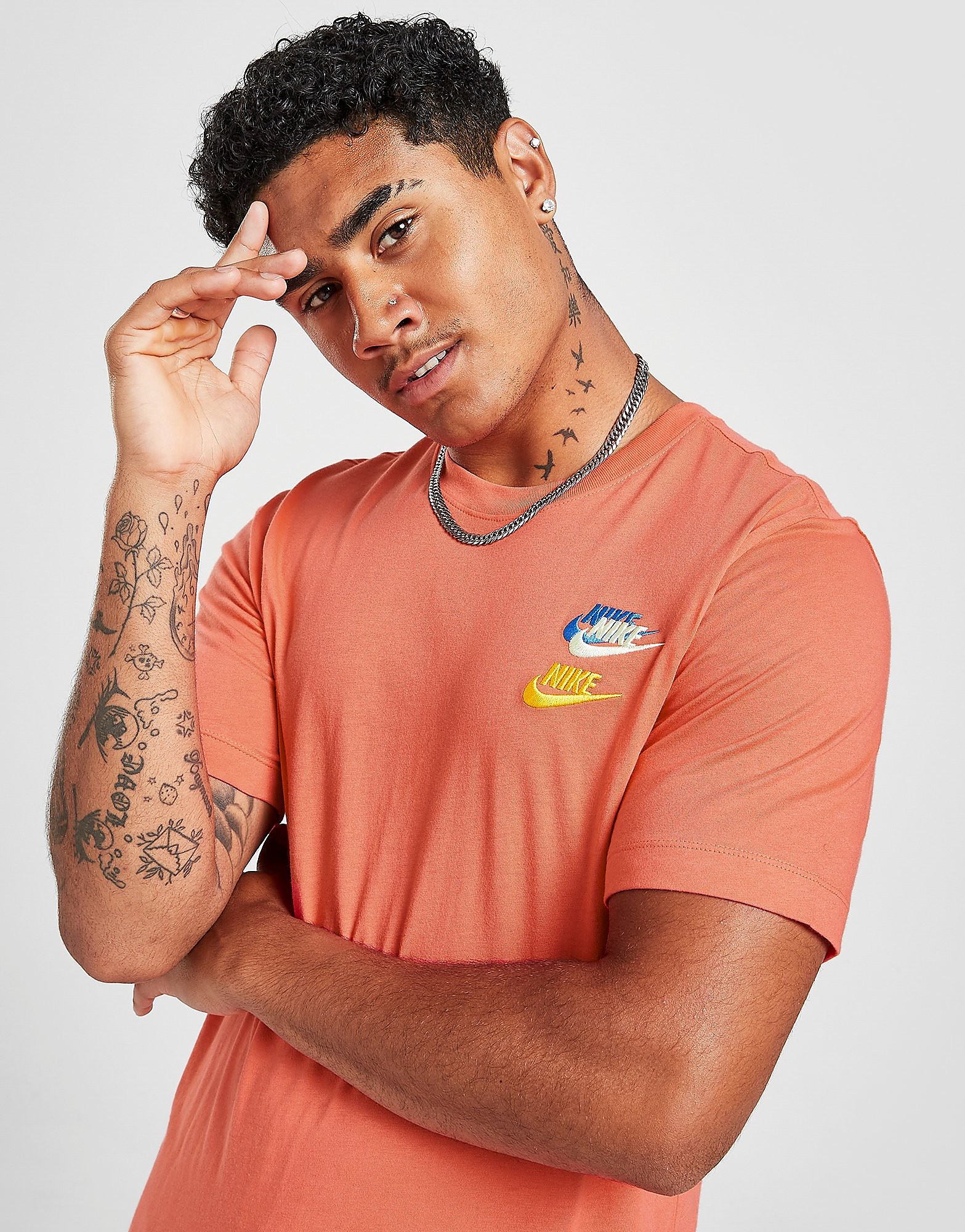 

Nike Multi Futura T-Shirt - Magic Ember - Mens, Magic Ember