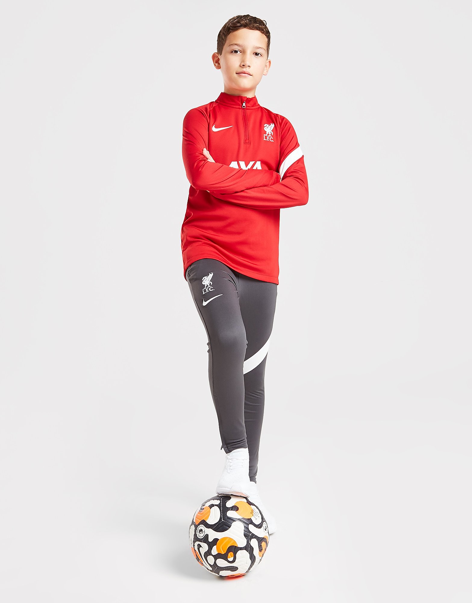 

Nike Liverpool FC Academy Pro Track Pants Junior - Anthracite/White - Kids, Anthracite/White