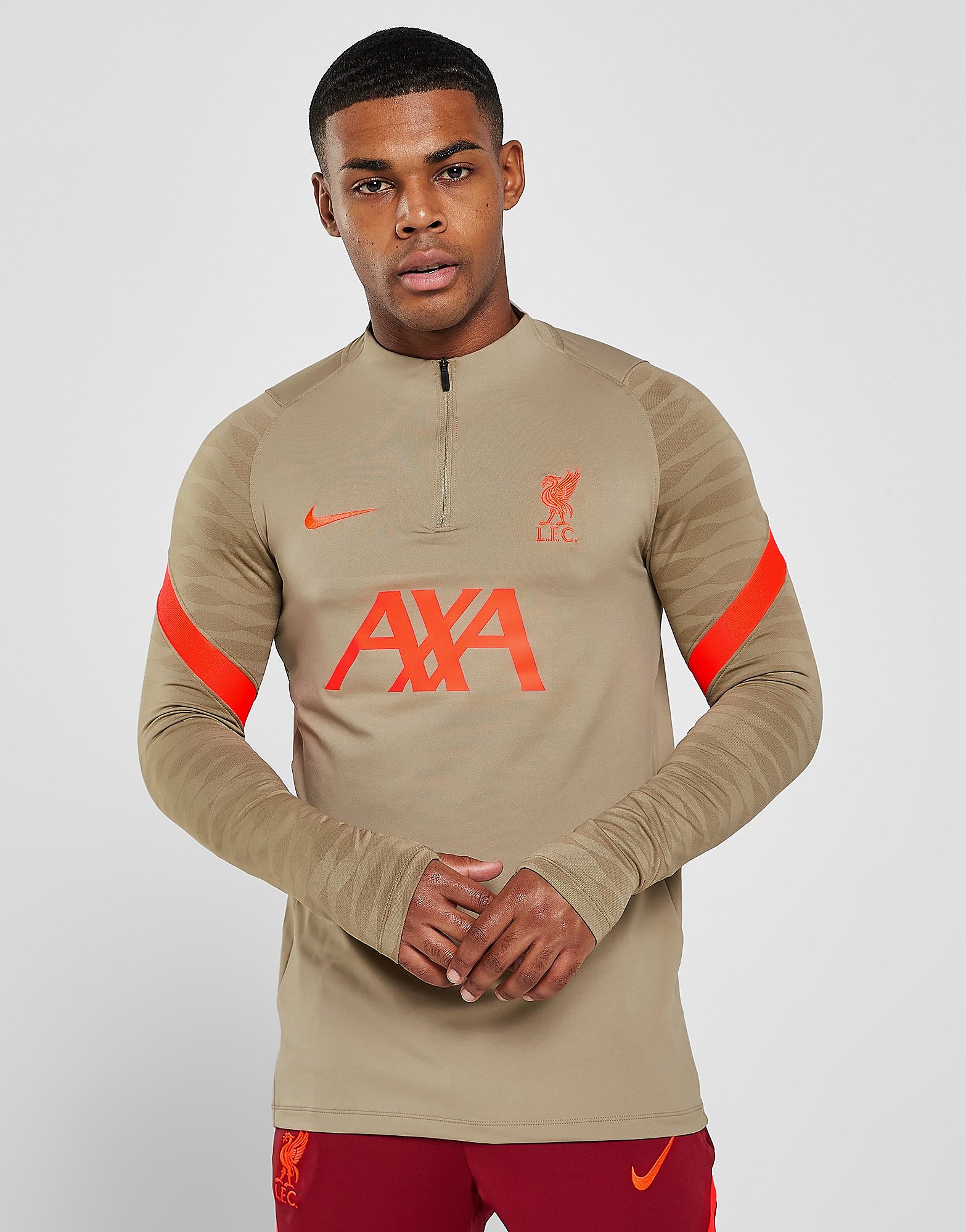 

Nike Liverpool FC Strike Drill Top - Mystic Stone/Bright Crimson/Bright Crimson - Mens, Mystic Stone/Bright Crimson/Bright Crimson