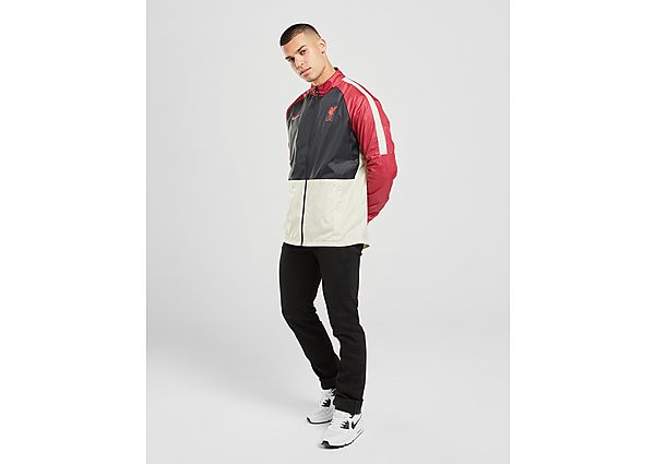 Nike Liverpool FC Repel Academy AWF Jacket - Team Red/Black/Fossil/Bright Crimson/Beige - Mens, Team Red/Black/Fossil/Bright Crimson/Beige